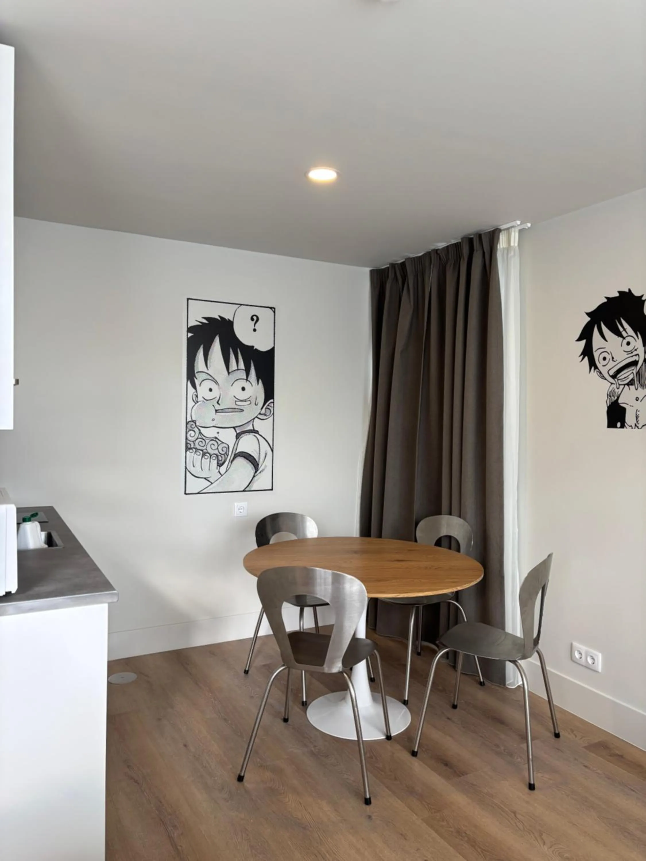 Kitchen or kitchenette in Azores Book Hotel