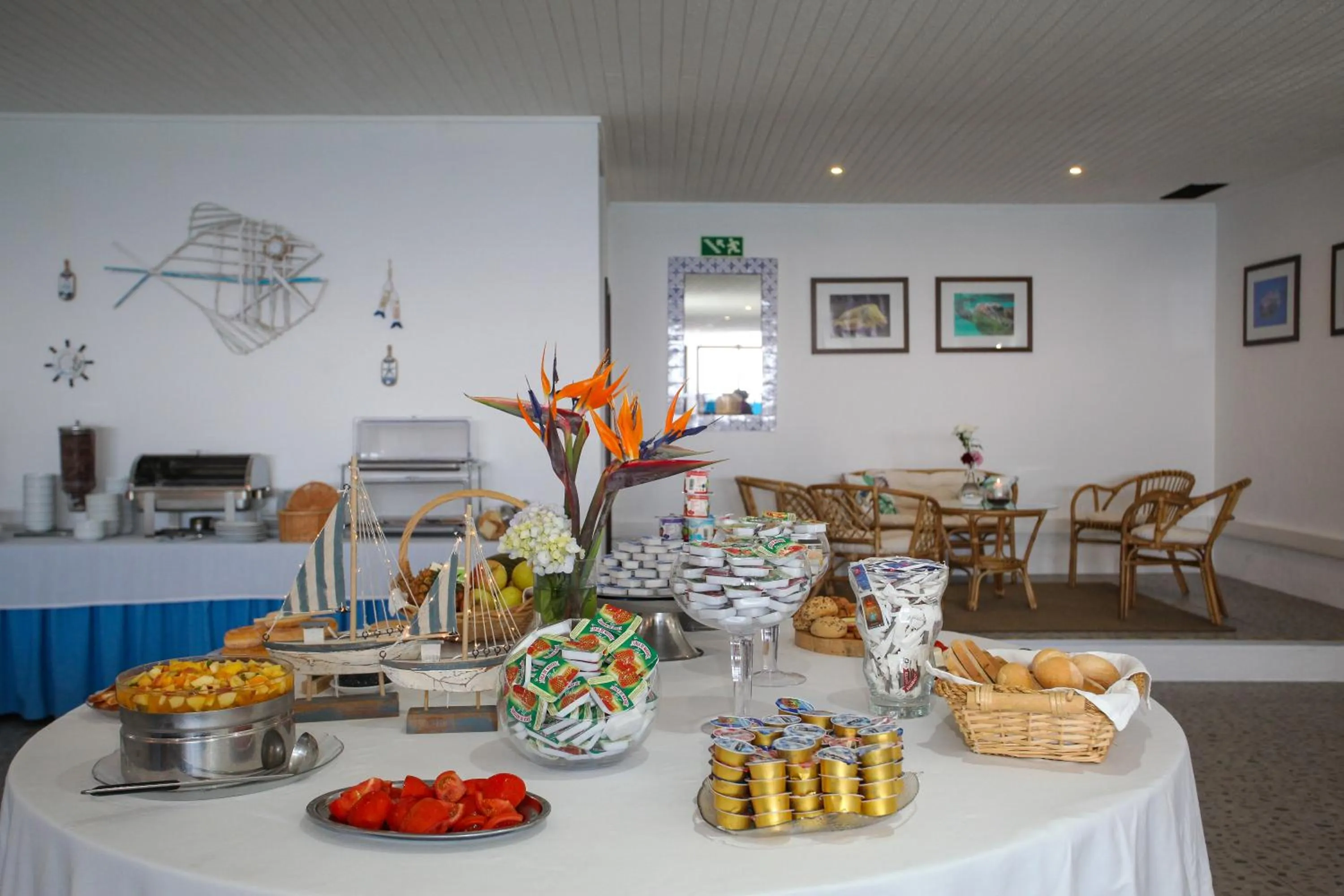 Restaurant/places to eat in Aparthotel Barracuda