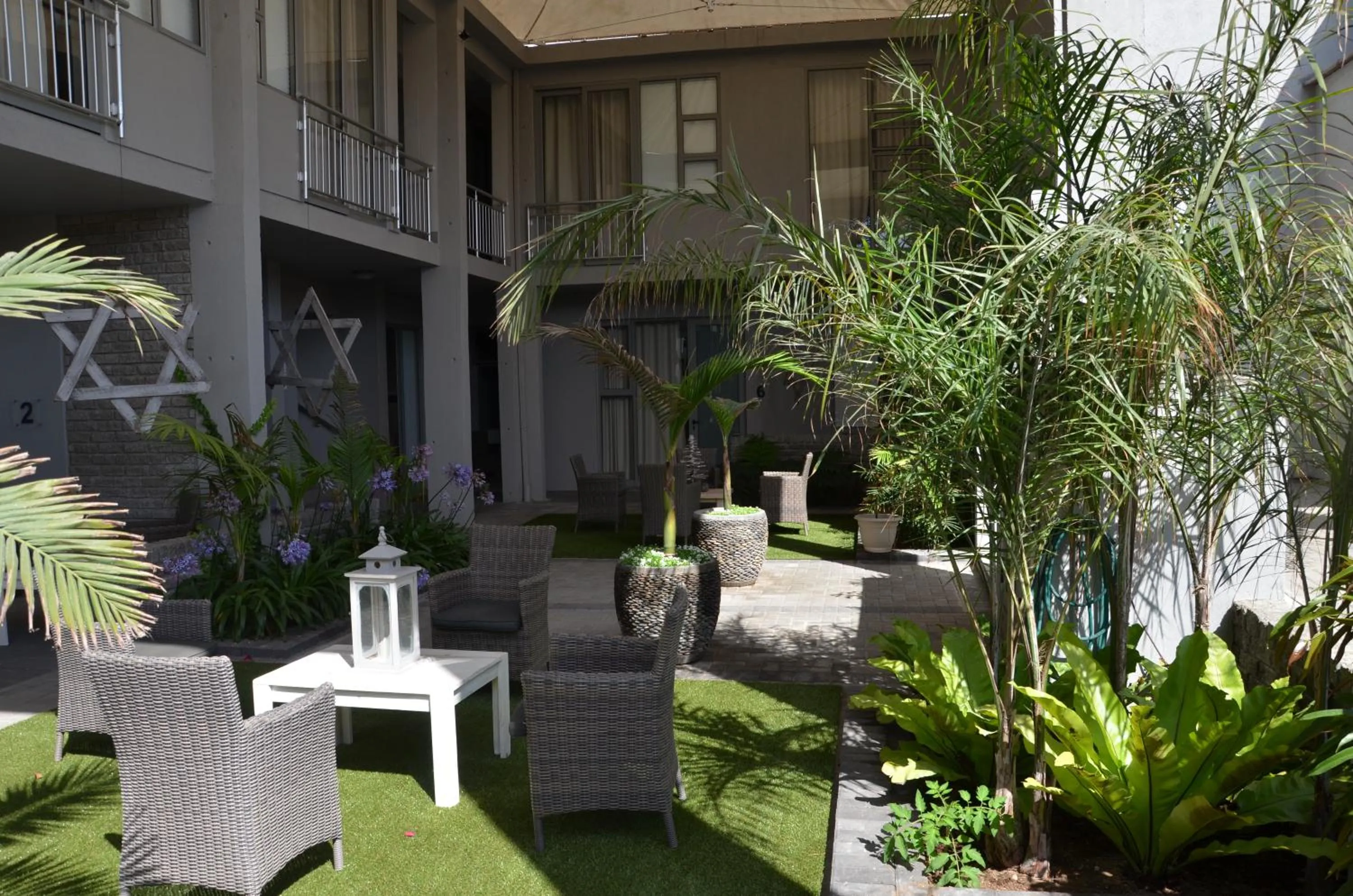 Garden in Be-Still Accommodation