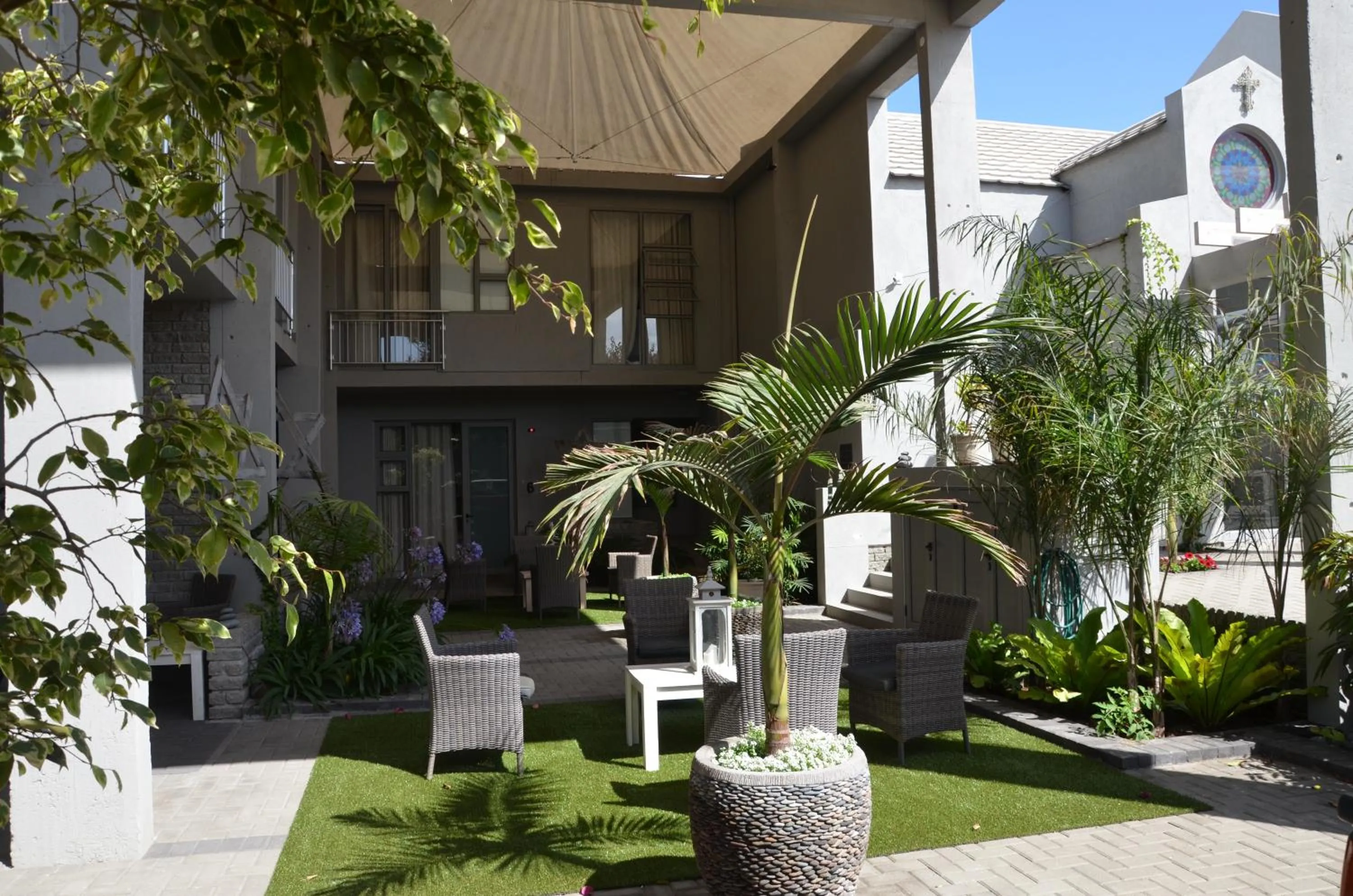 Garden in Be-Still Accommodation