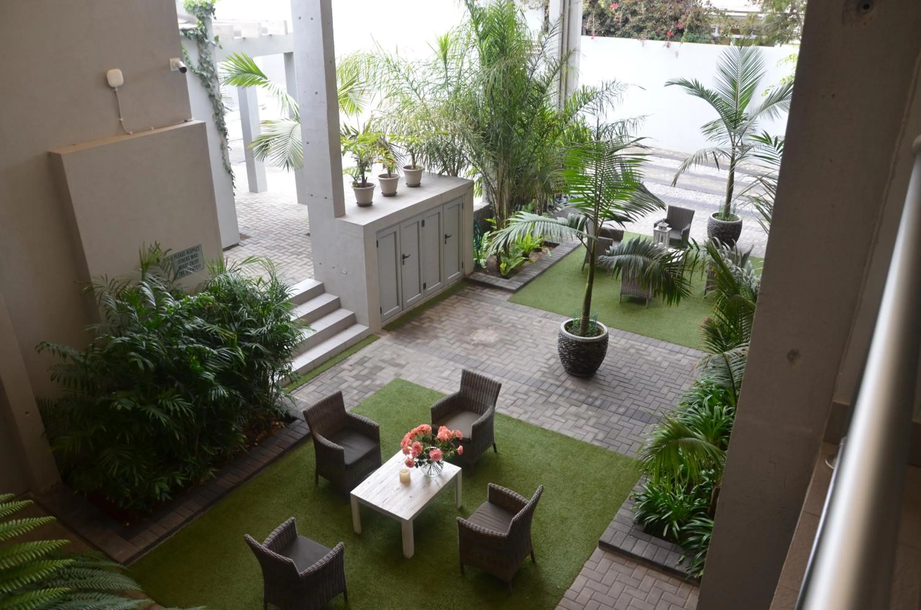 Garden in Be-Still Accommodation