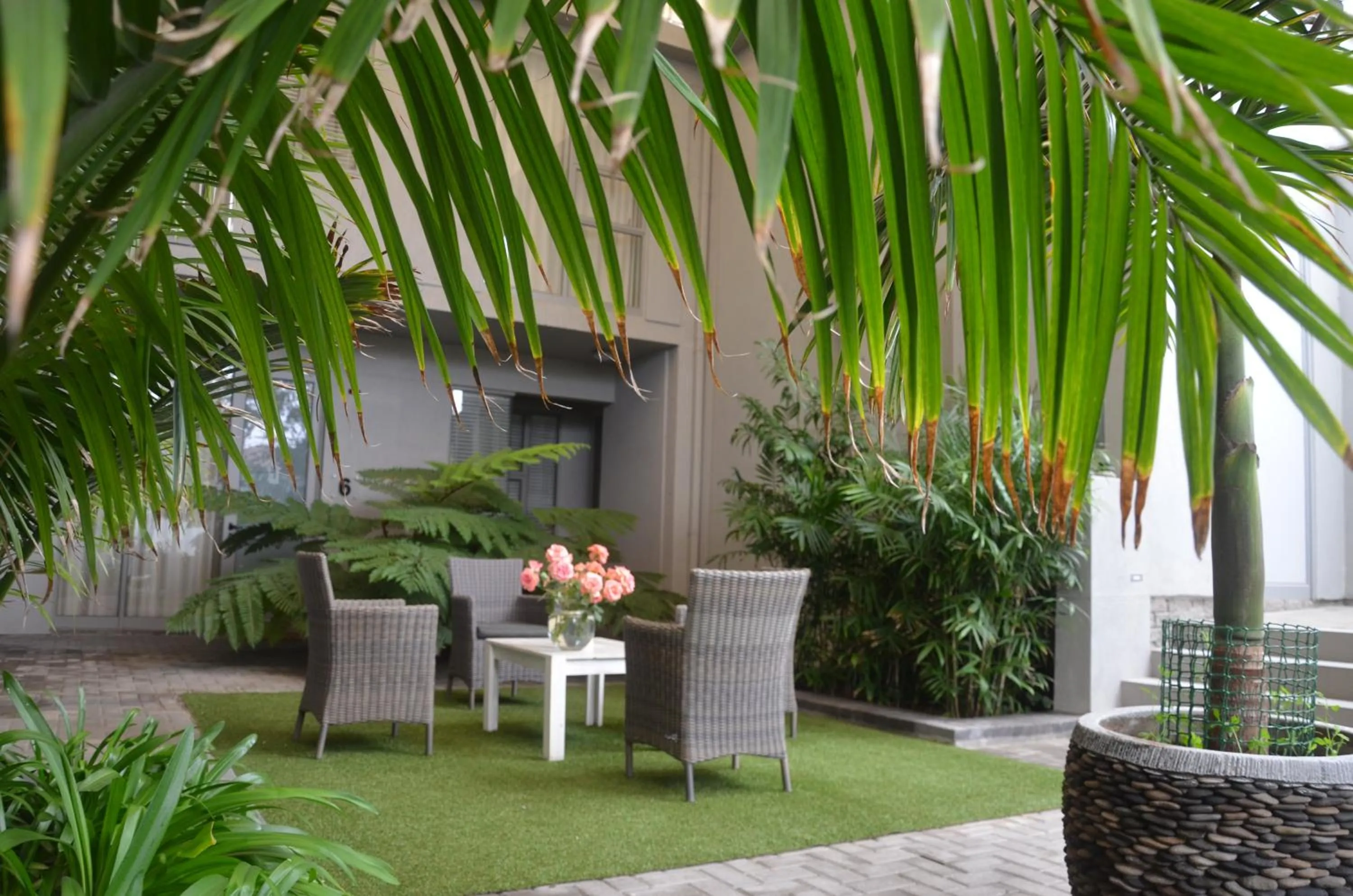 Garden in Be-Still Accommodation