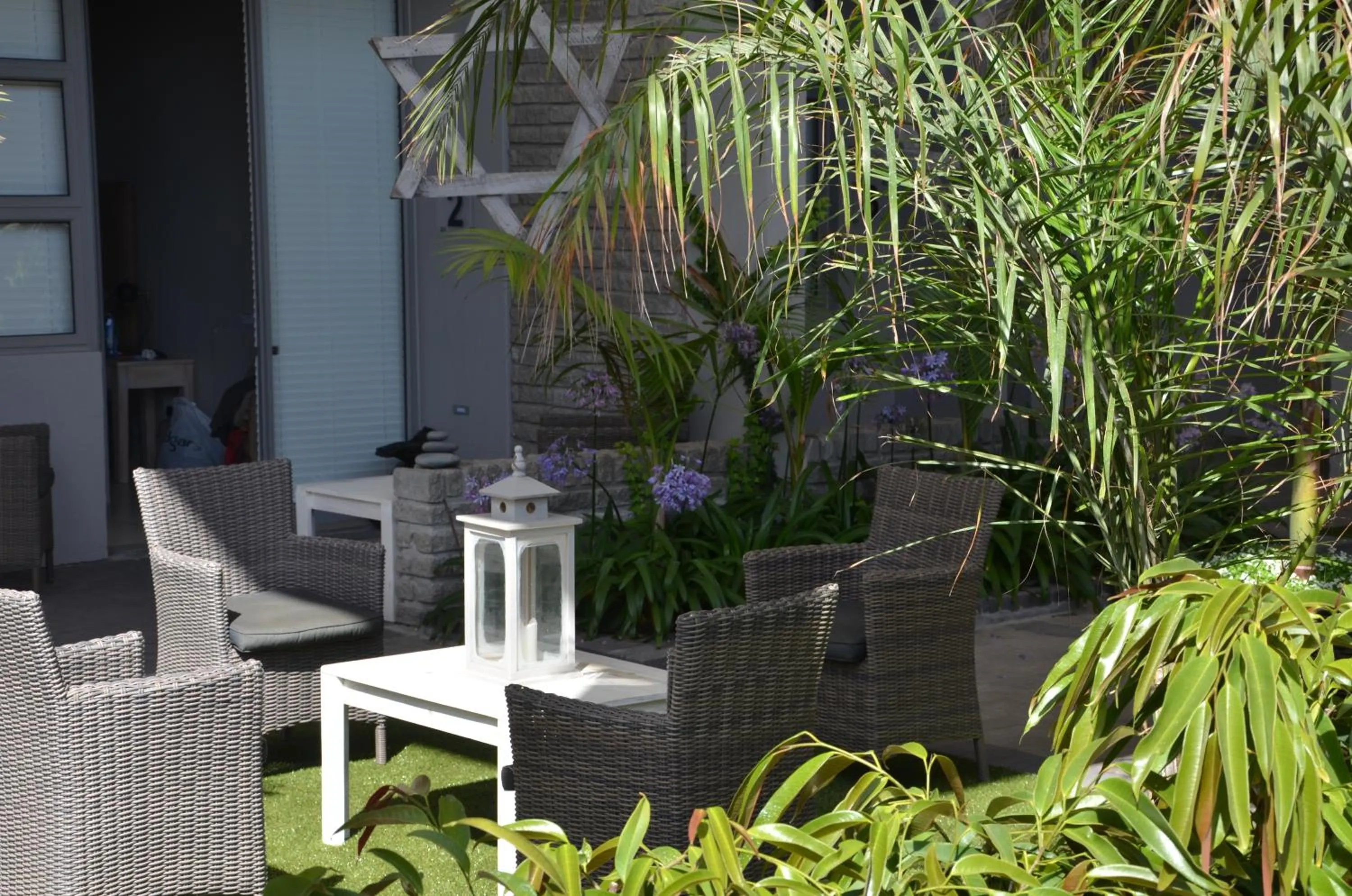 Garden in Be-Still Accommodation