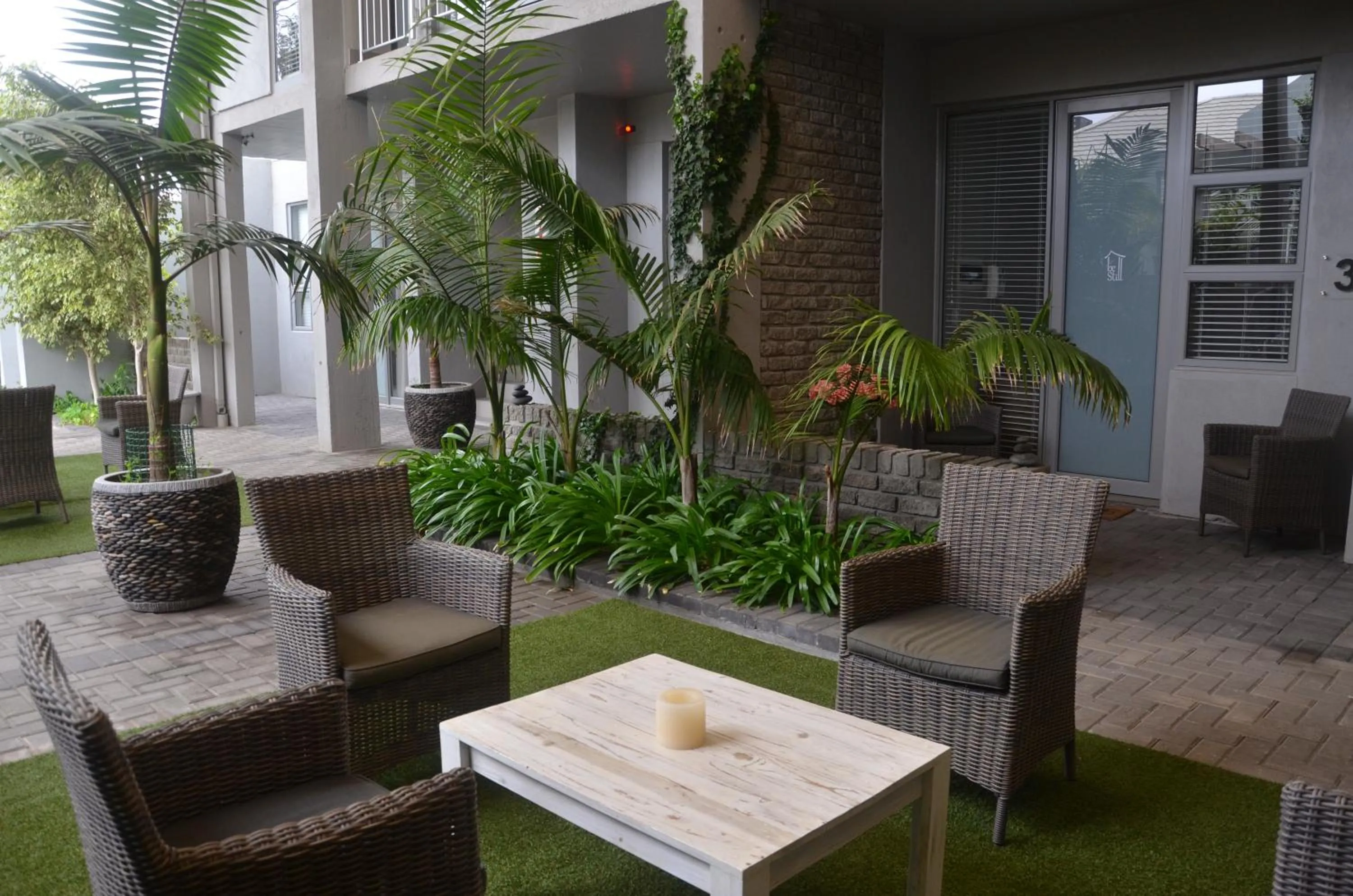 Garden in Be-Still Accommodation