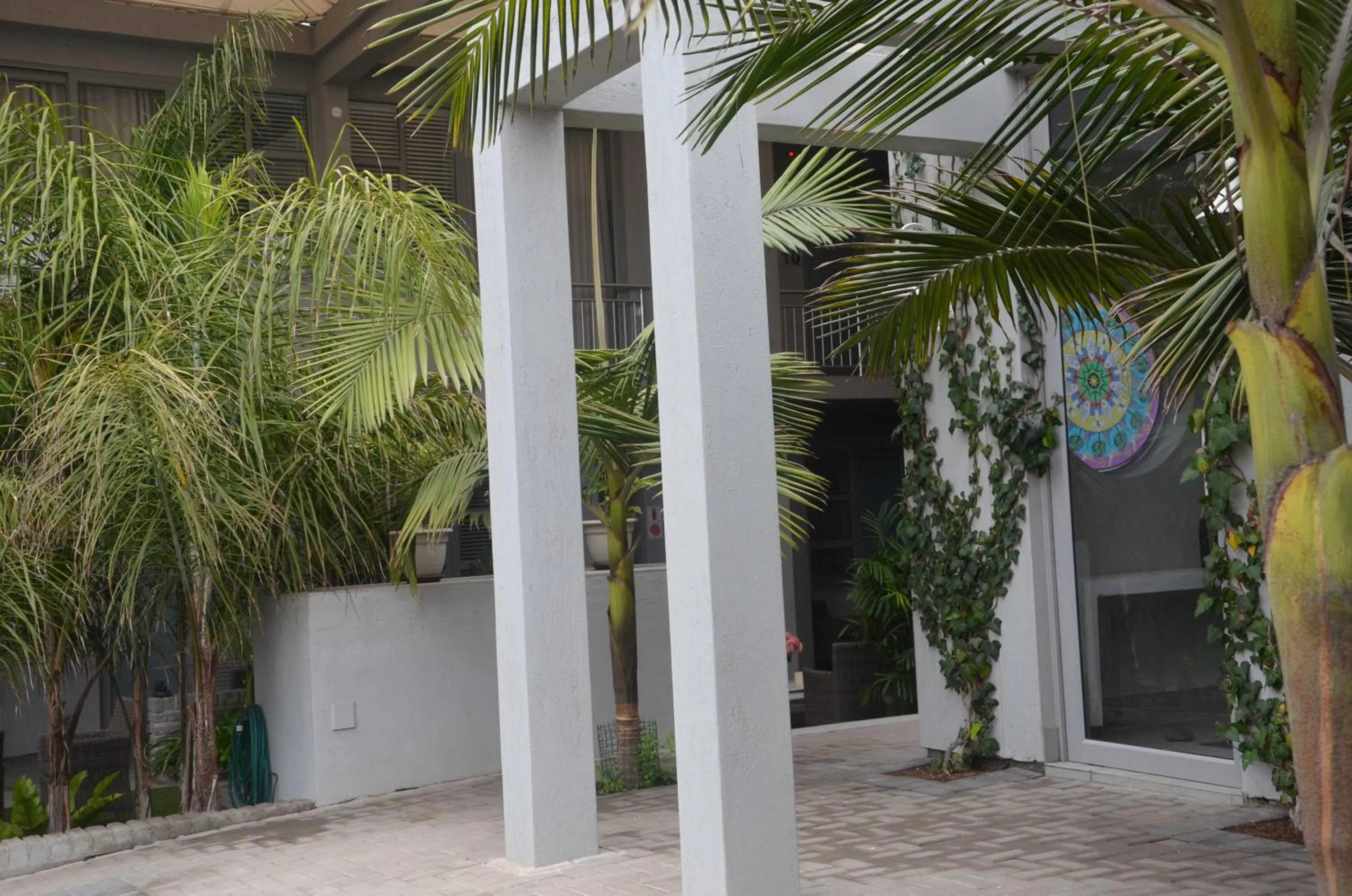 Garden in Be-Still Accommodation