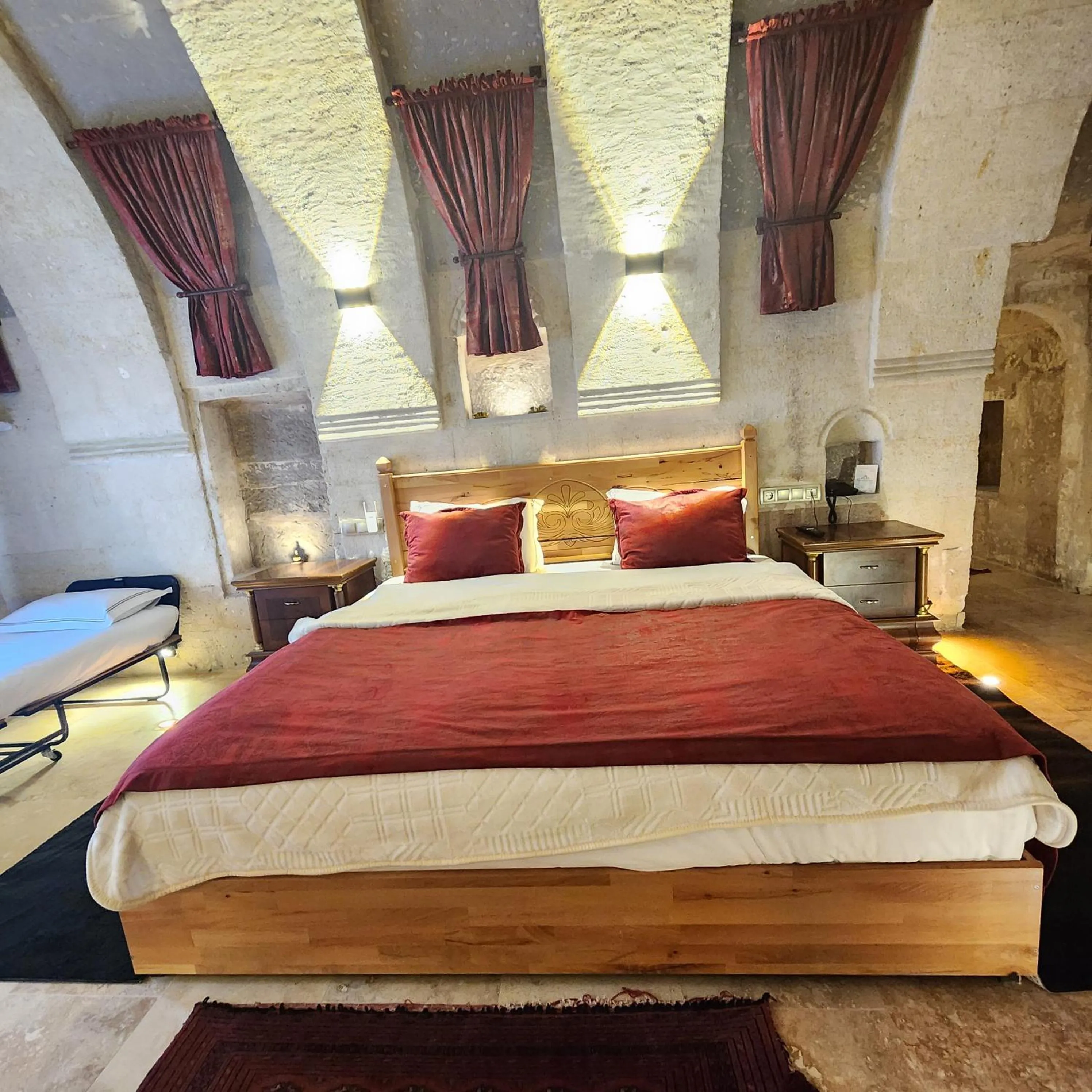 Bed in Memories Cave House Adults Only Plus 12