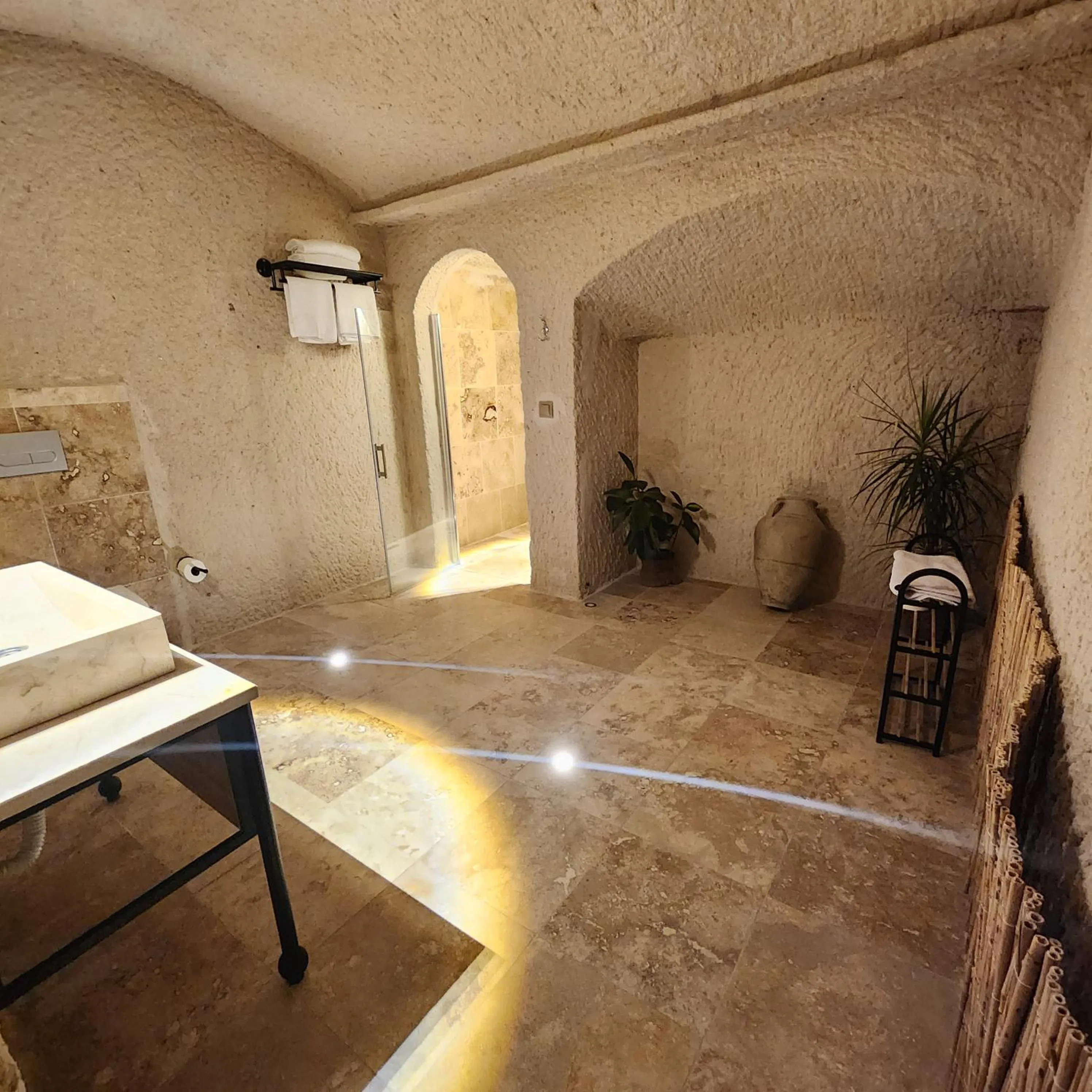 Bathroom in Memories Cave House Adults Only Plus 12