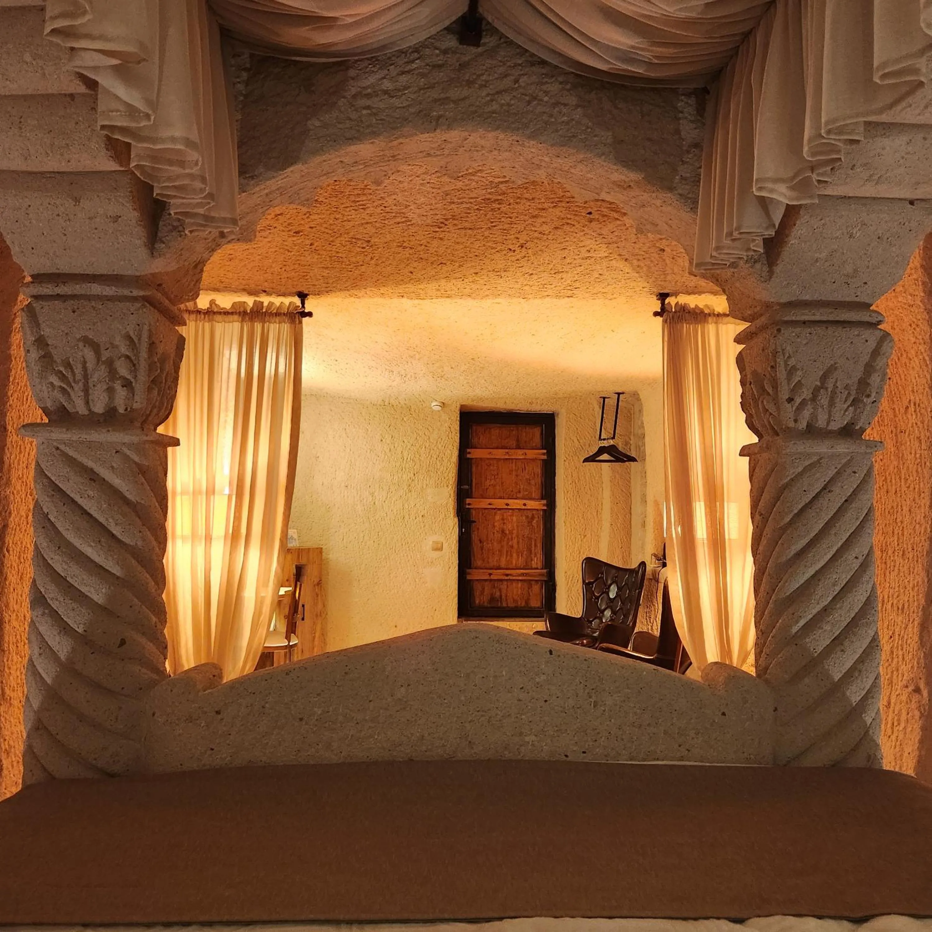 Bed in Memories Cave House Adults Only Plus 12