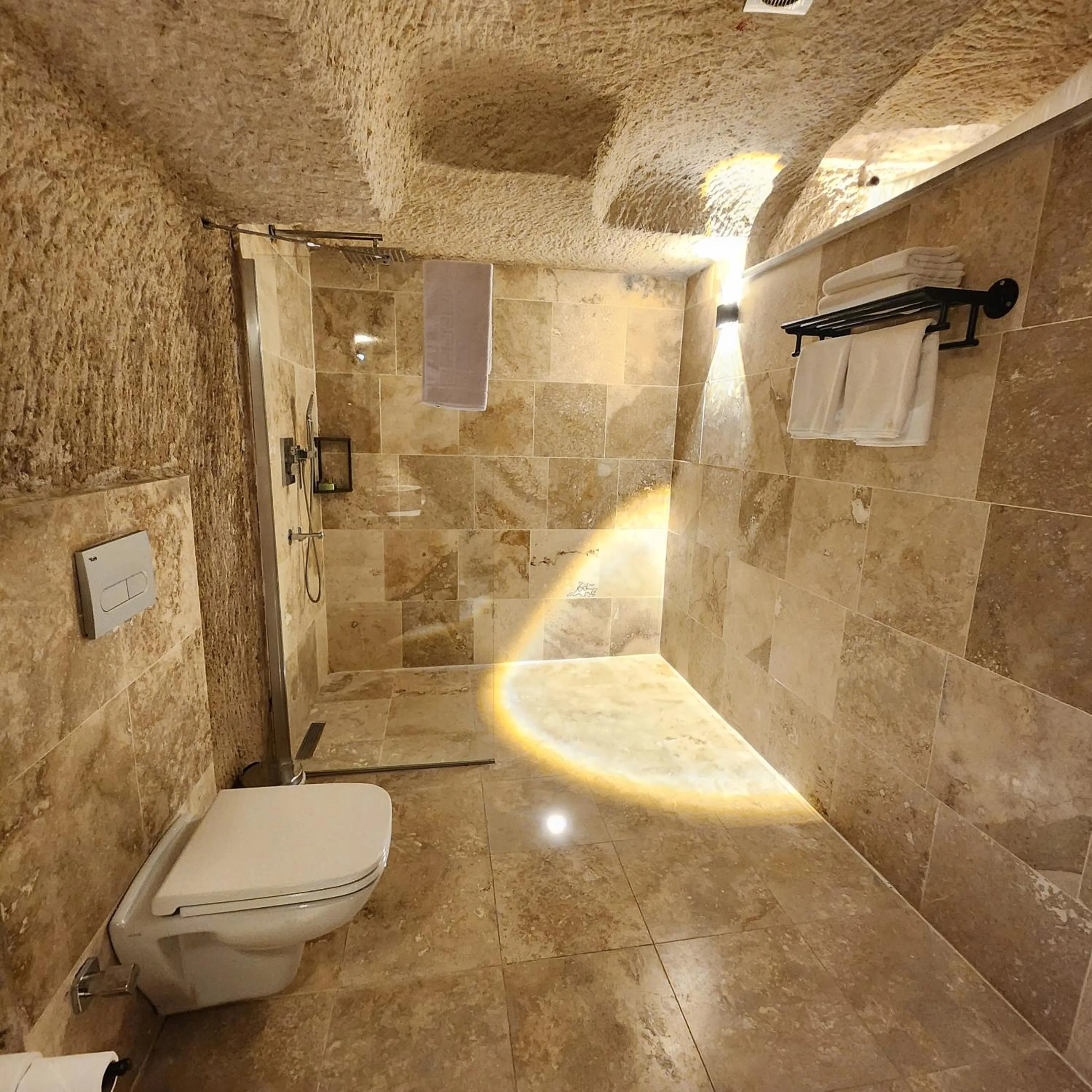 Shower in Memories Cave House Adults Only Plus 12