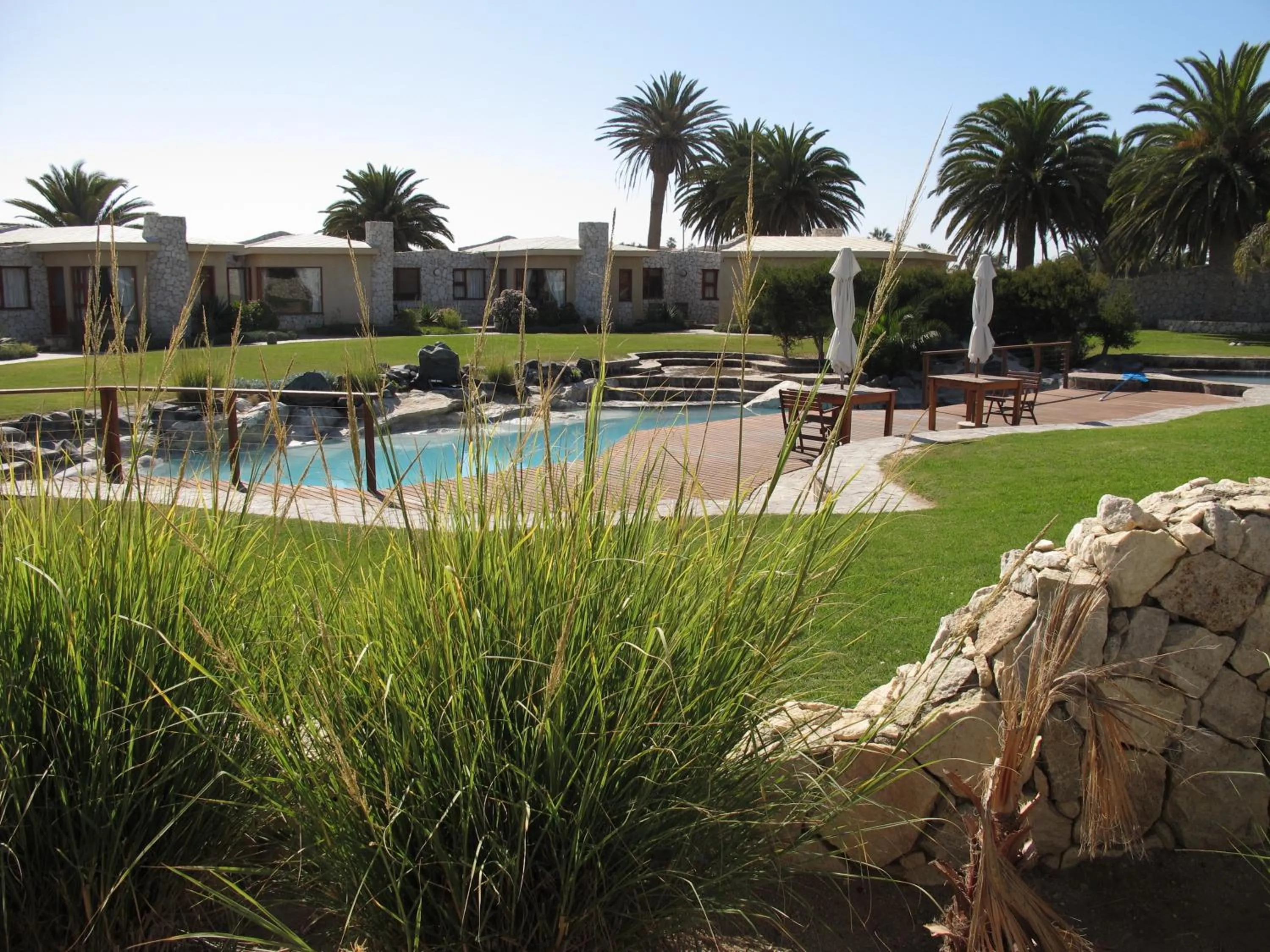 Garden in Rössmund Lodge