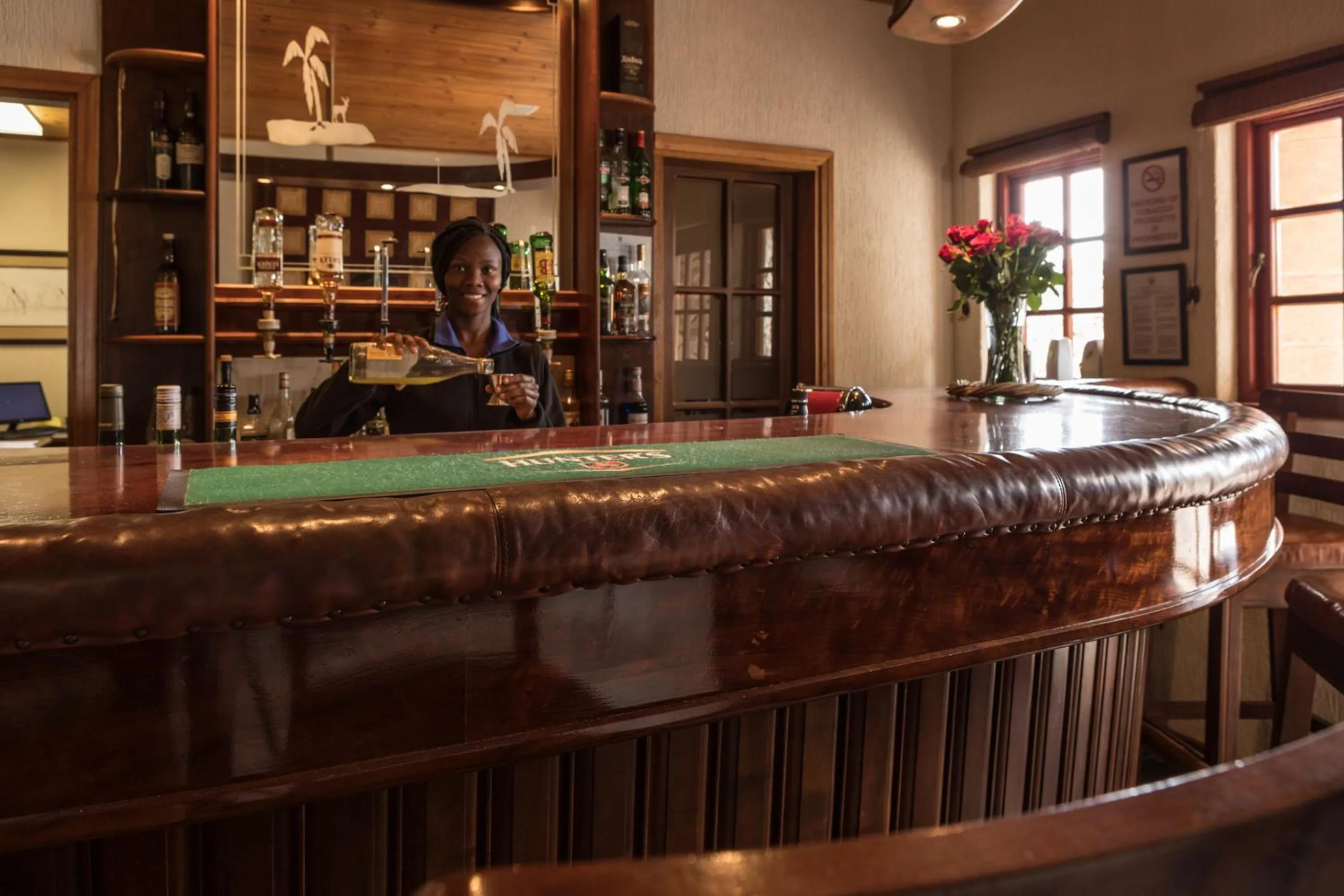 Lobby or reception in Rössmund Lodge