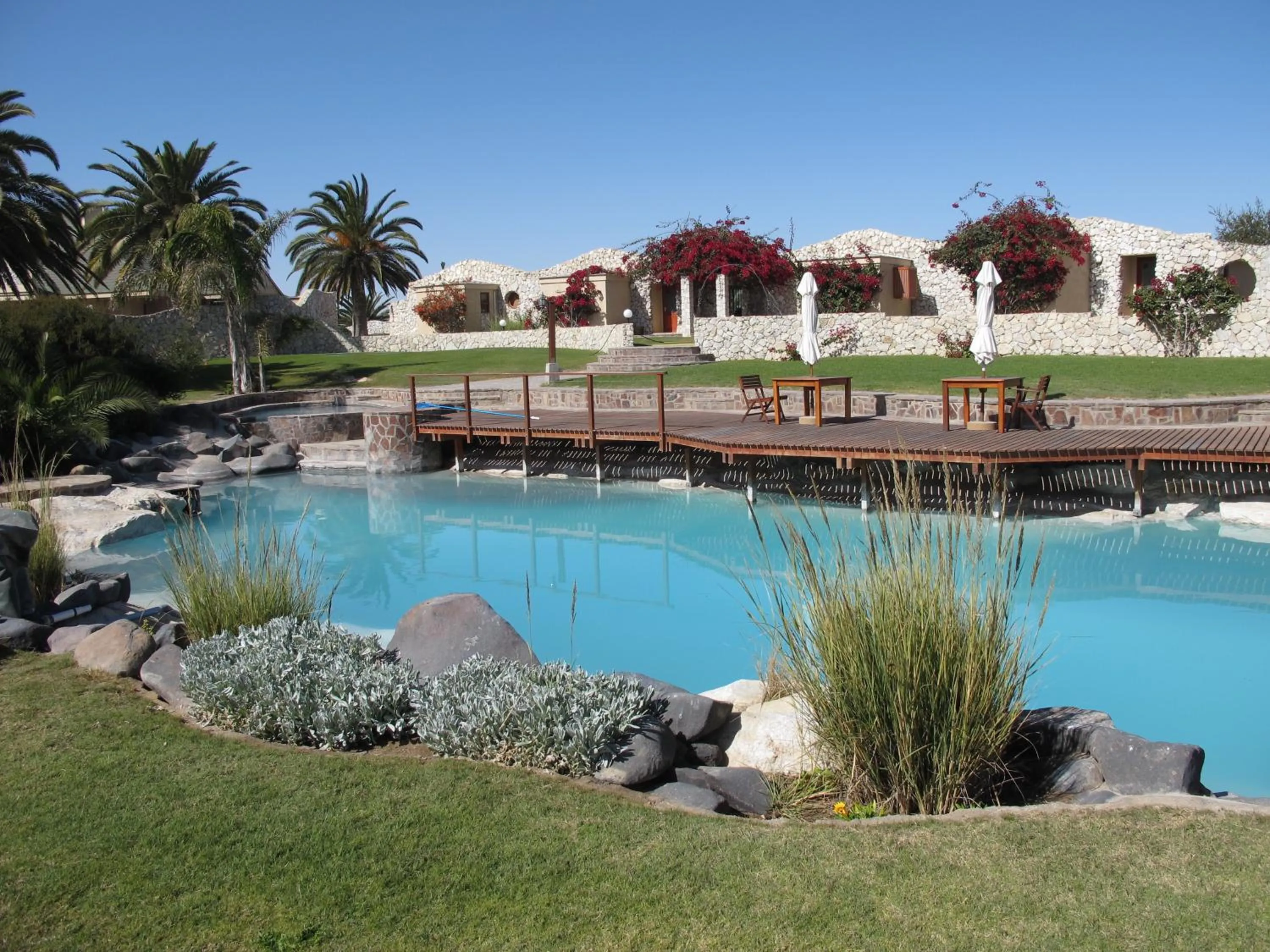Garden in Rössmund Lodge