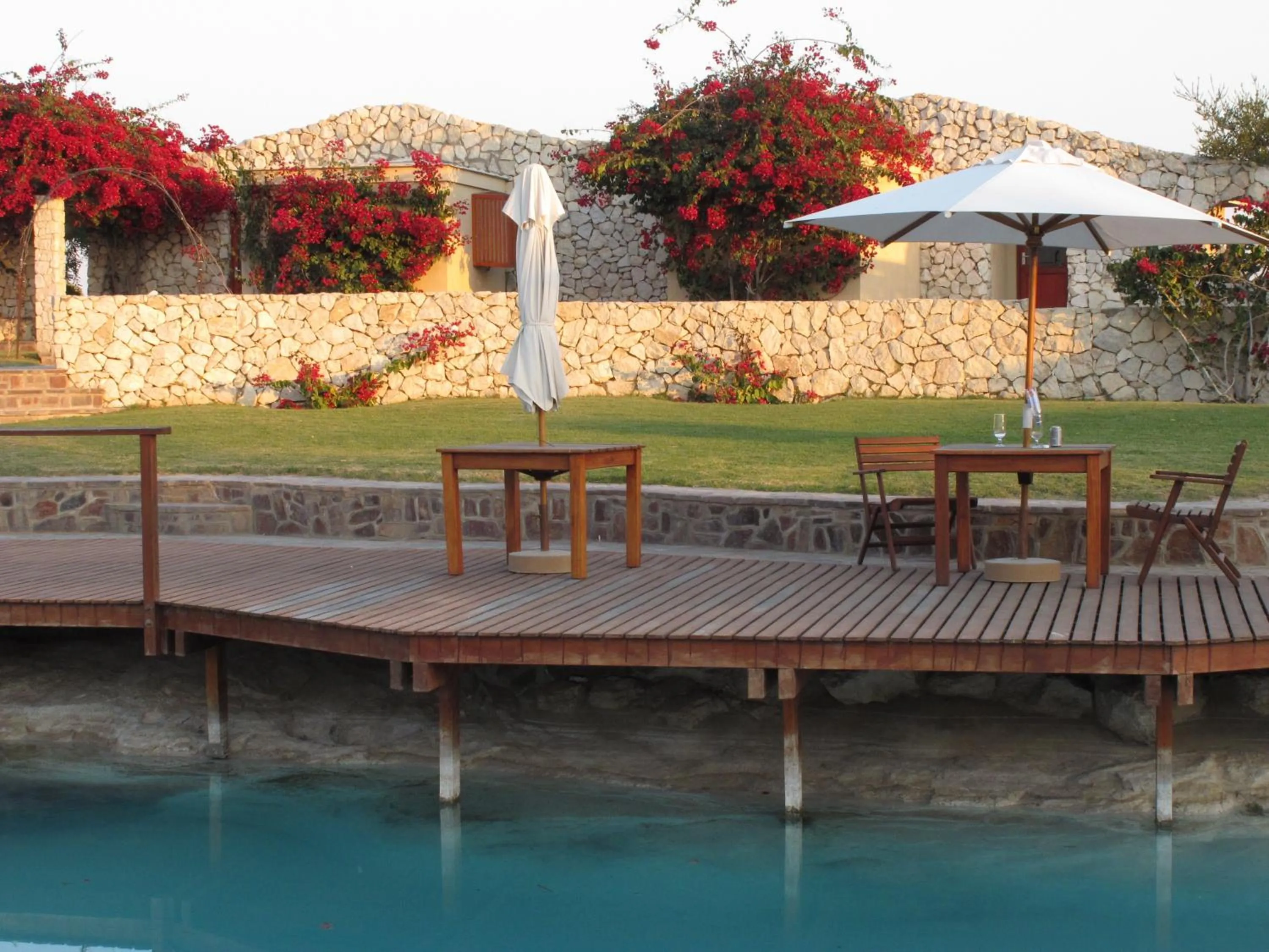 Garden in Rössmund Lodge