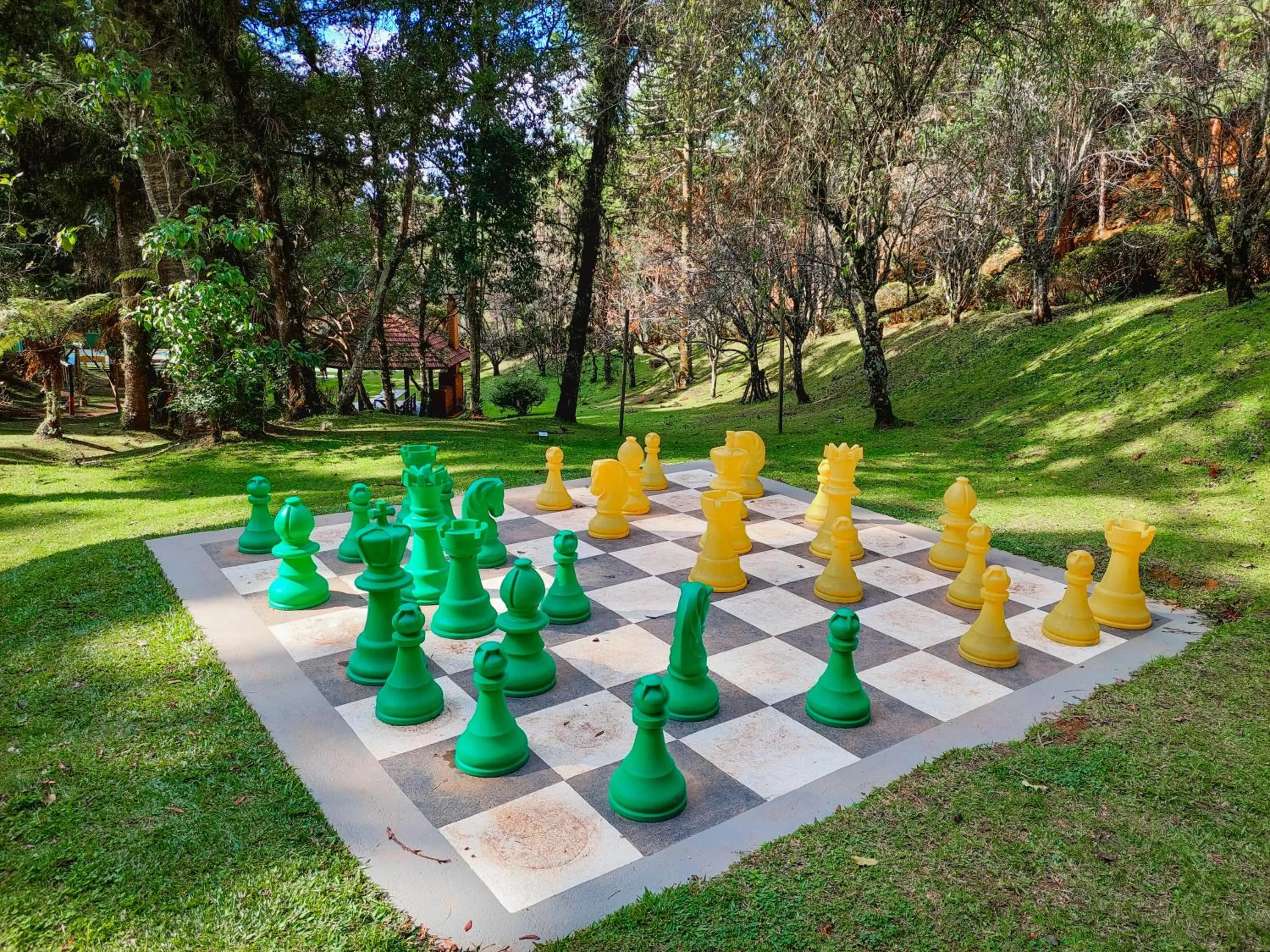 Garden in Hotel Fazenda Golden Park Campos do Jordão