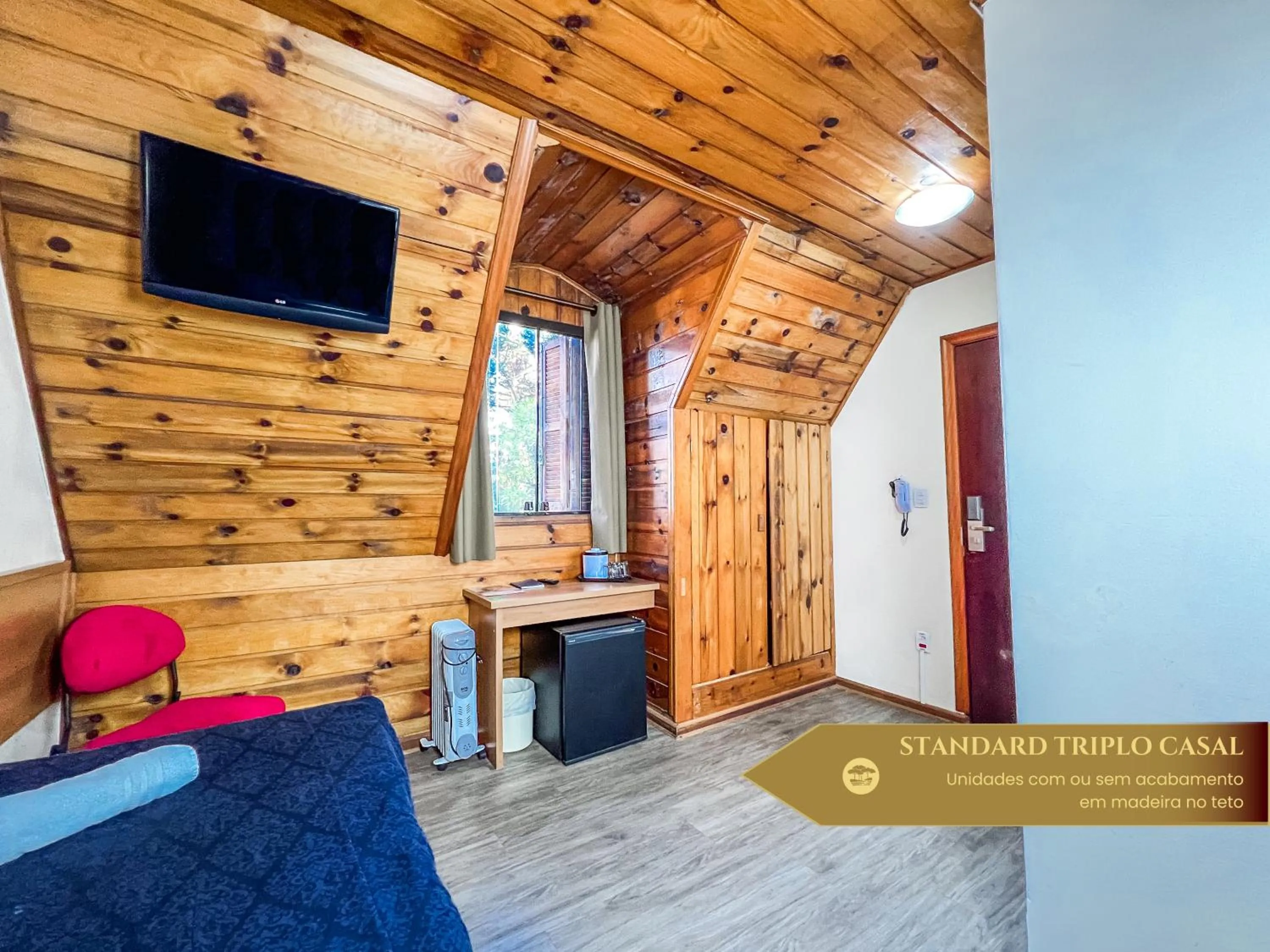 Bedroom in Hotel Fazenda Golden Park Campos do Jordão