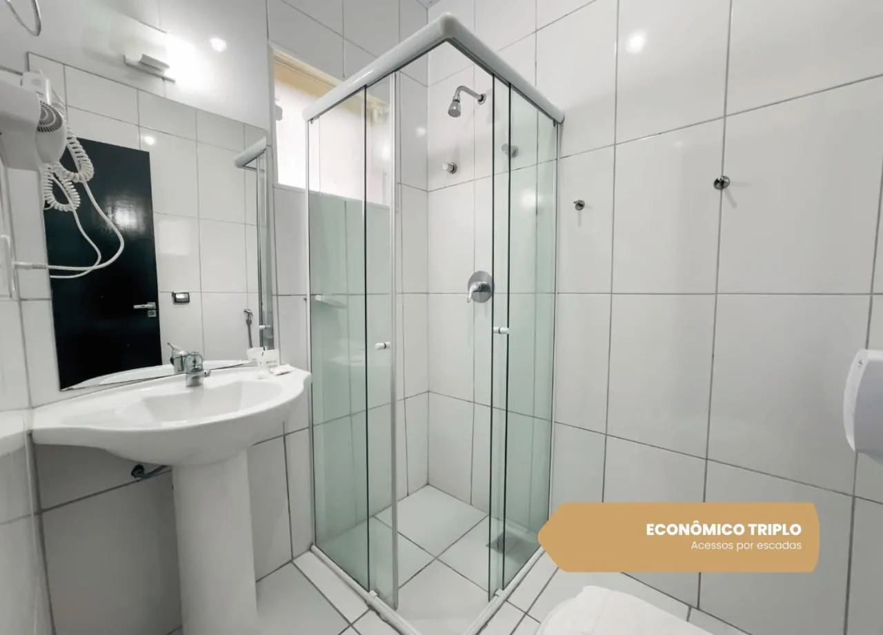 Bathroom in Hotel Fazenda Golden Park Campos do Jordão