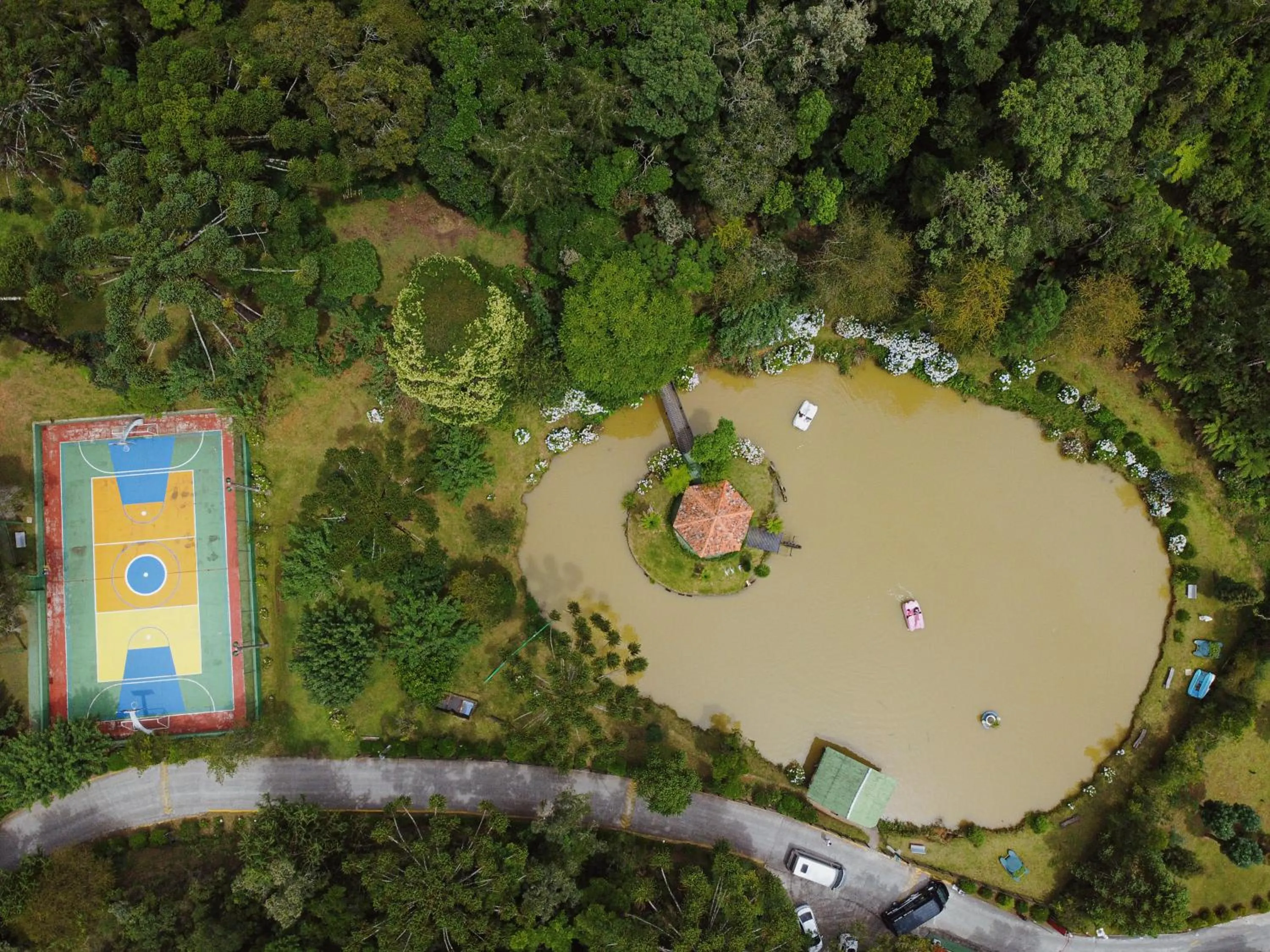 Property building in Hotel Fazenda Golden Park Campos do Jordão