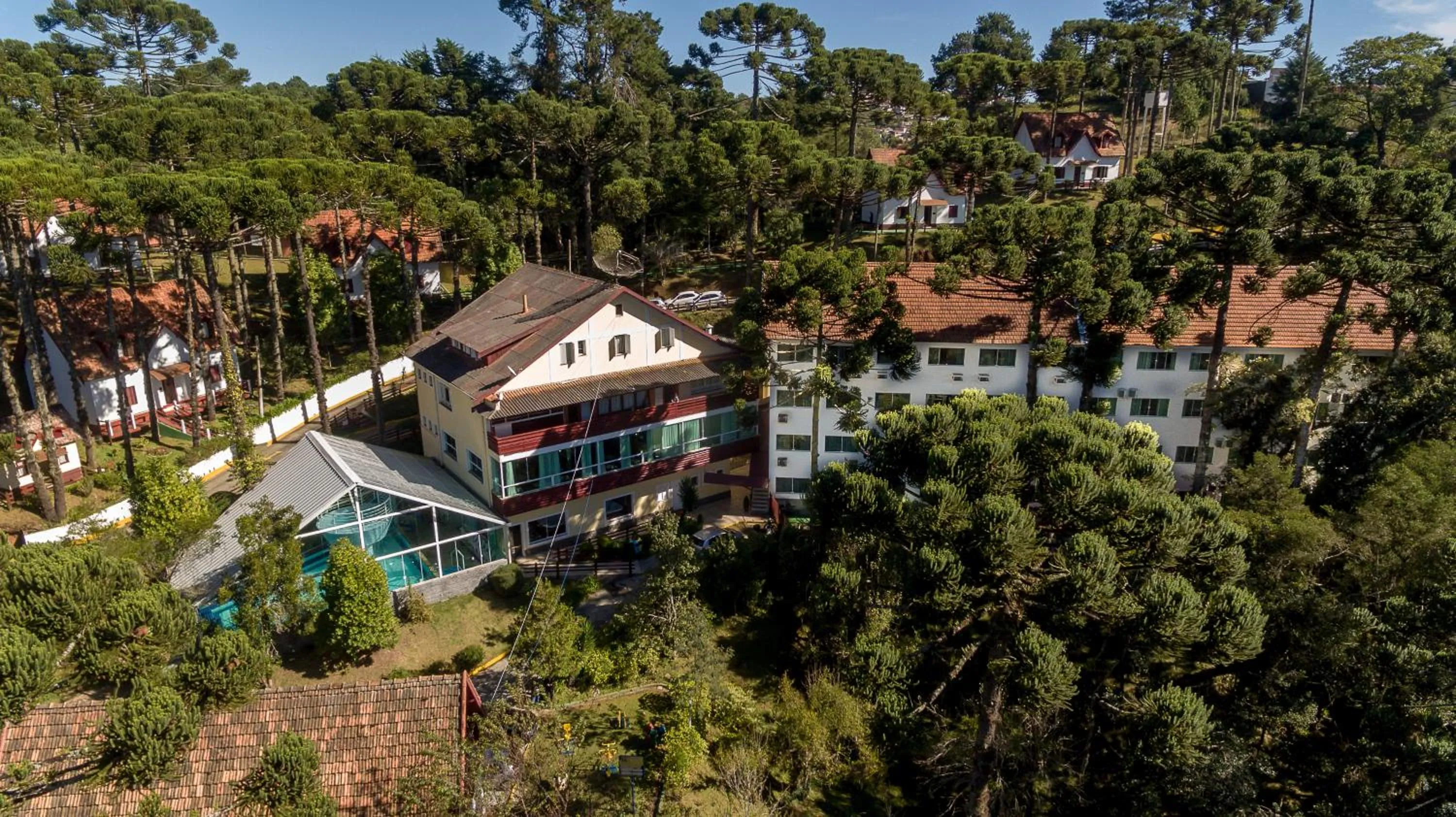 Bird's eye view in Hotel Fazenda Golden Park Campos do Jordão