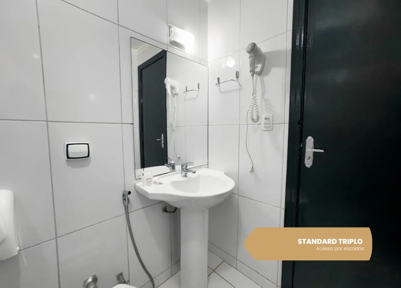 Bathroom in Hotel Fazenda Golden Park Campos do Jordão