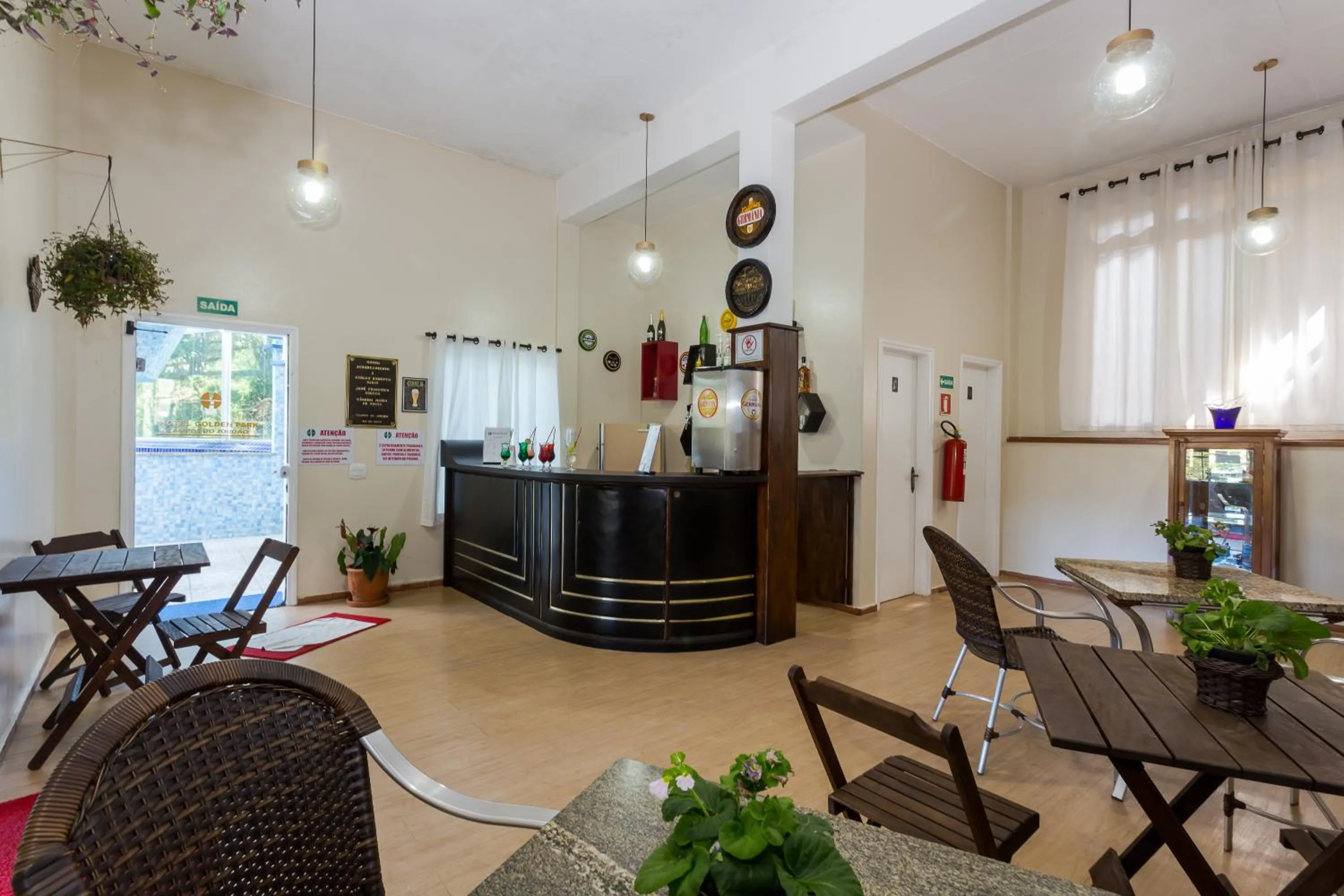 Lounge or bar in Hotel Fazenda Golden Park Campos do Jordão