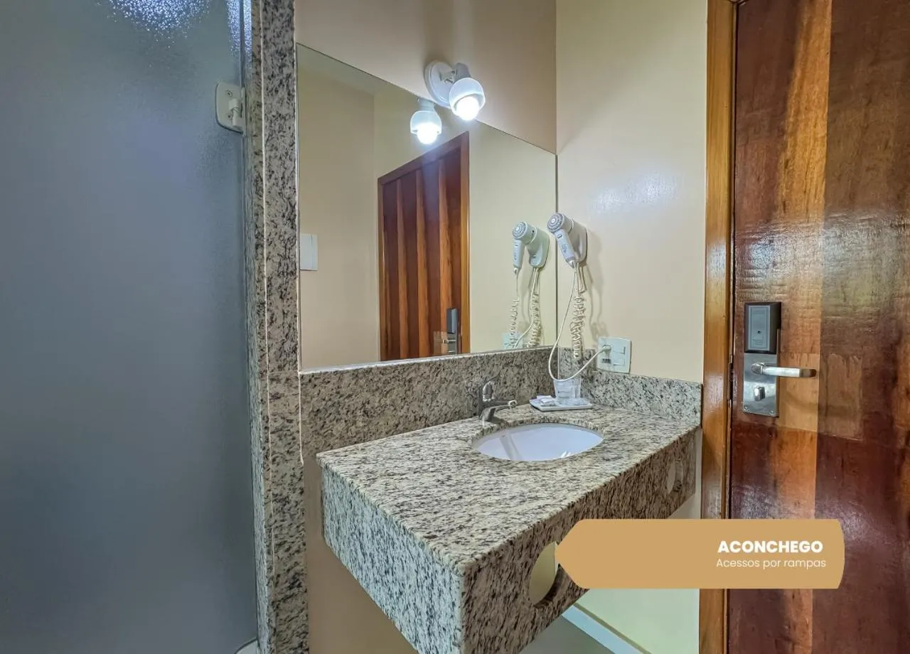 Bathroom in Hotel Fazenda Golden Park Campos do Jordão