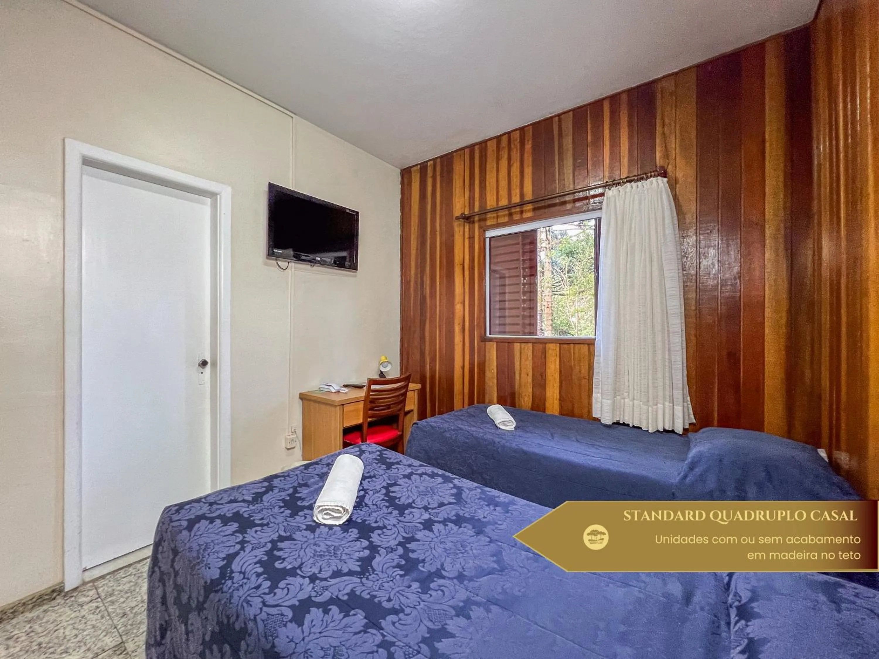 Bedroom, Bed in Hotel Fazenda Golden Park Campos do Jordão