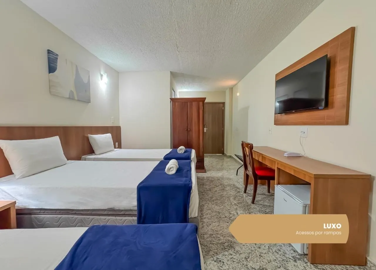 Bedroom, Bed in Hotel Fazenda Golden Park Campos do Jordão