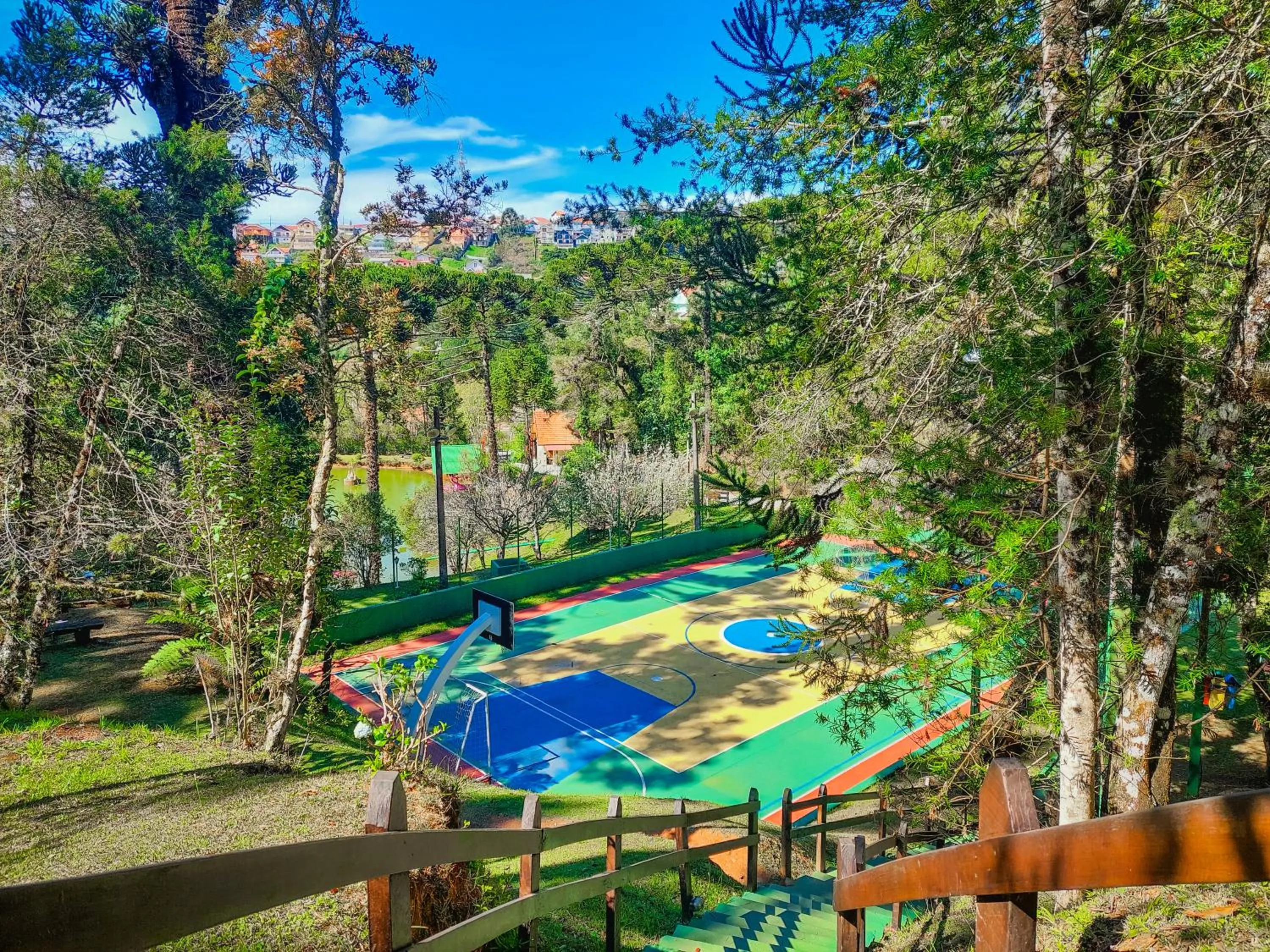 Garden in Hotel Fazenda Golden Park Campos do Jordão