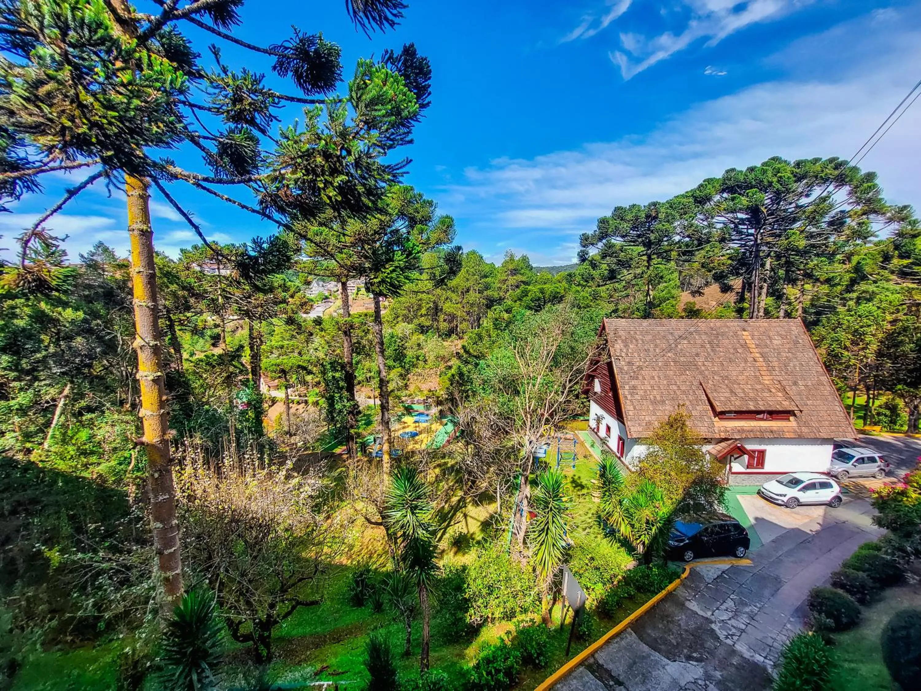Bird's eye view in Hotel Fazenda Golden Park Campos do Jordão
