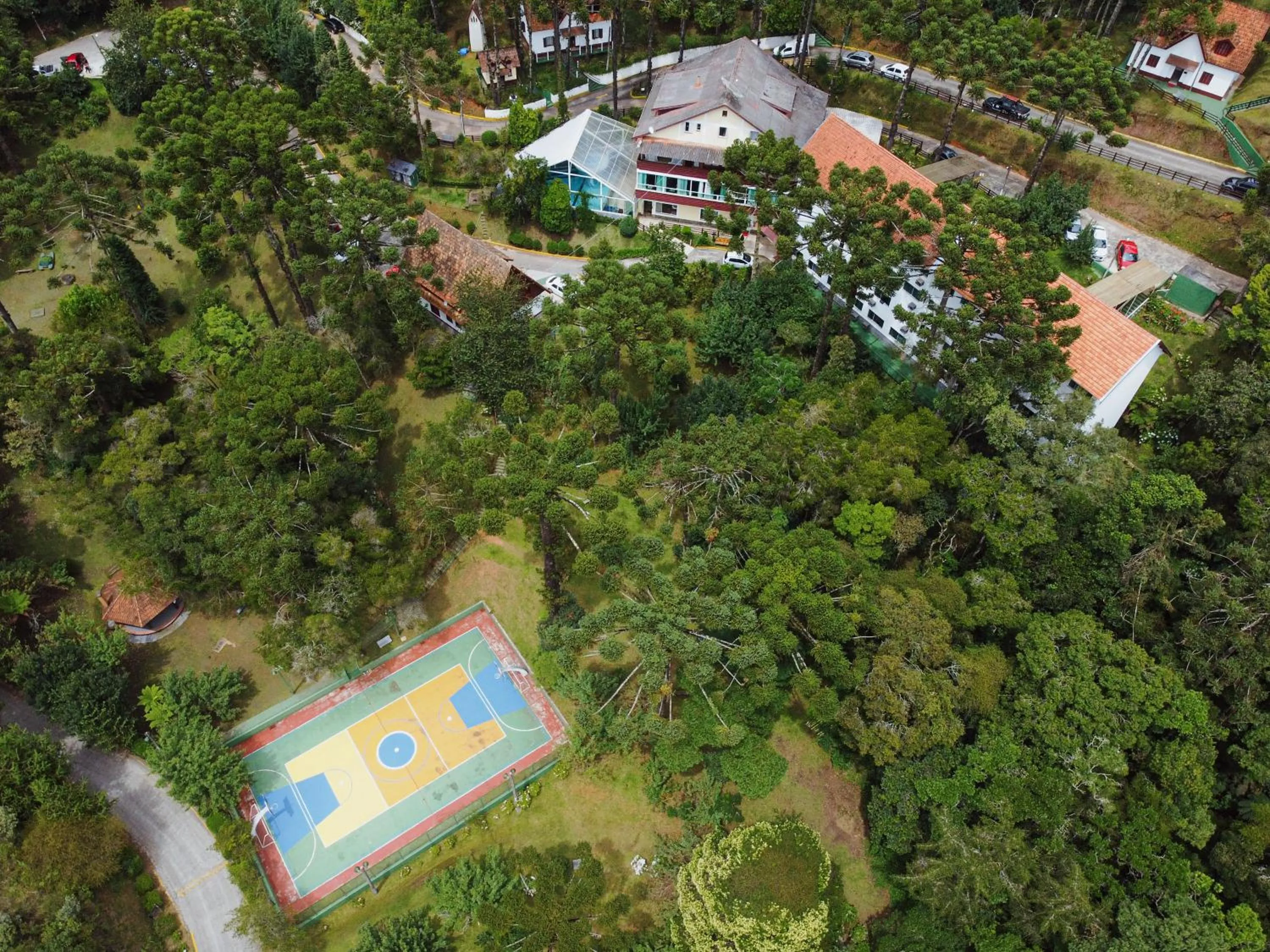 Property building in Hotel Fazenda Golden Park Campos do Jordão