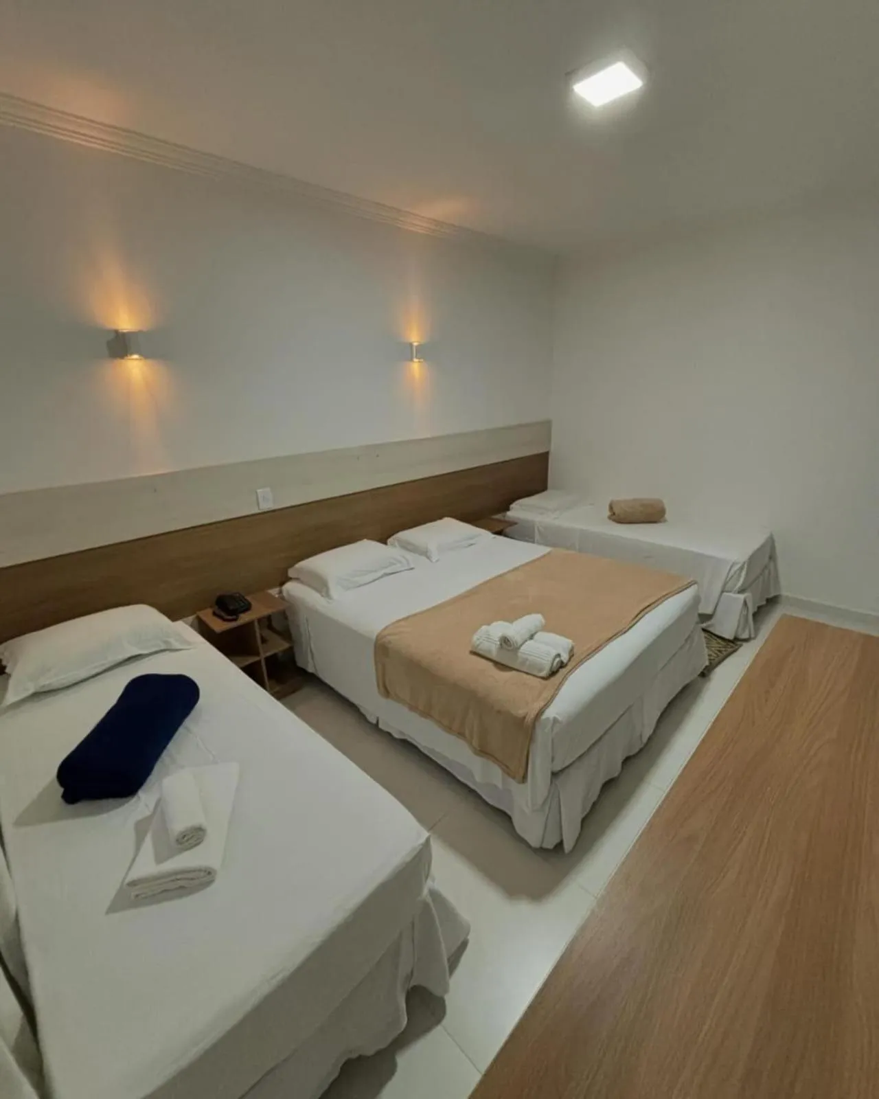 Bed in Pousada Recanto Jota Ge