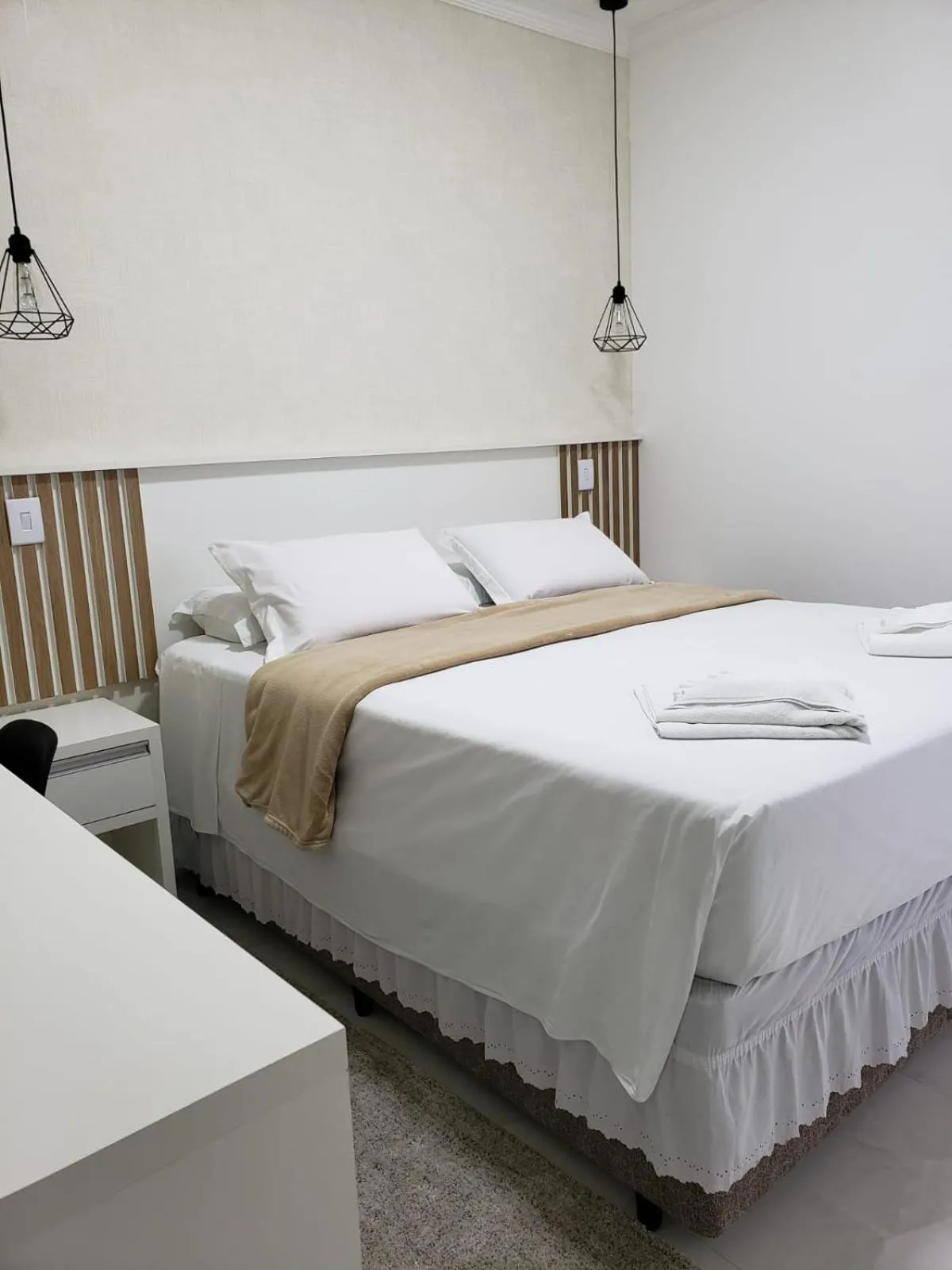 Bed in Pousada Recanto Jota Ge