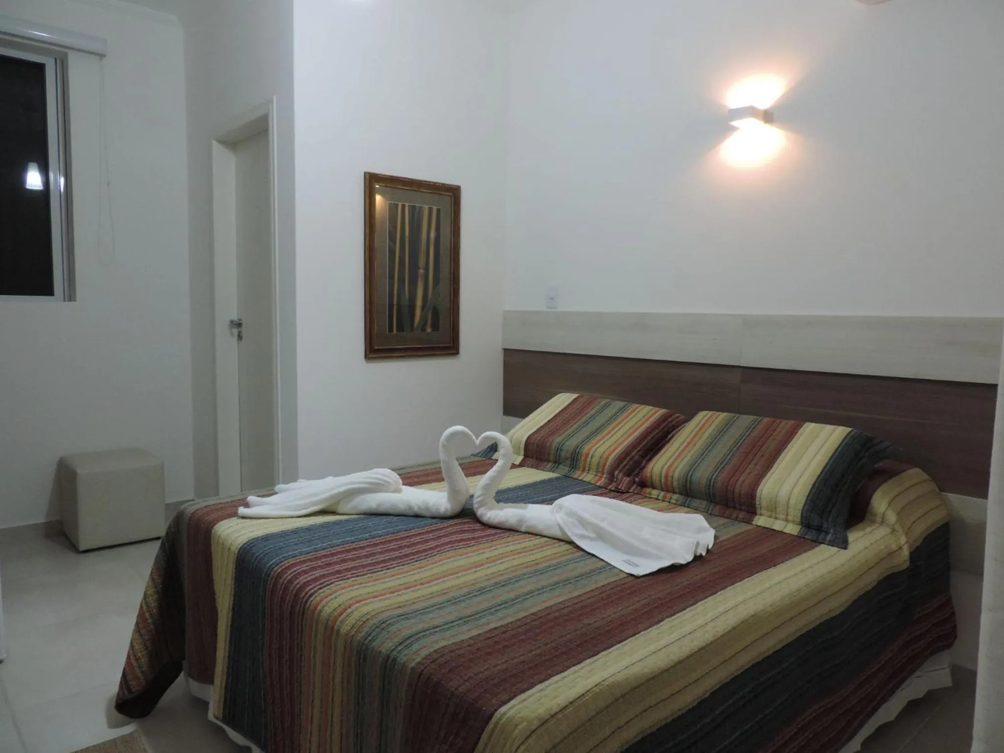 Bed in Pousada Recanto Jota Ge