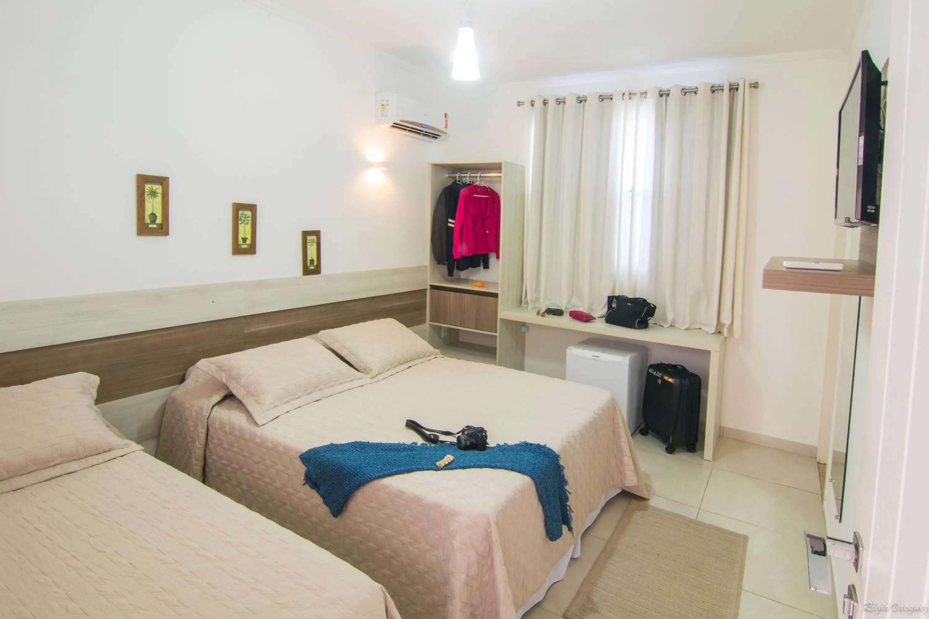 Bedroom, Bed in Pousada Recanto Jota Ge