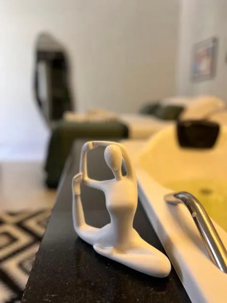 Bed in Pousada Recanto Jota Ge