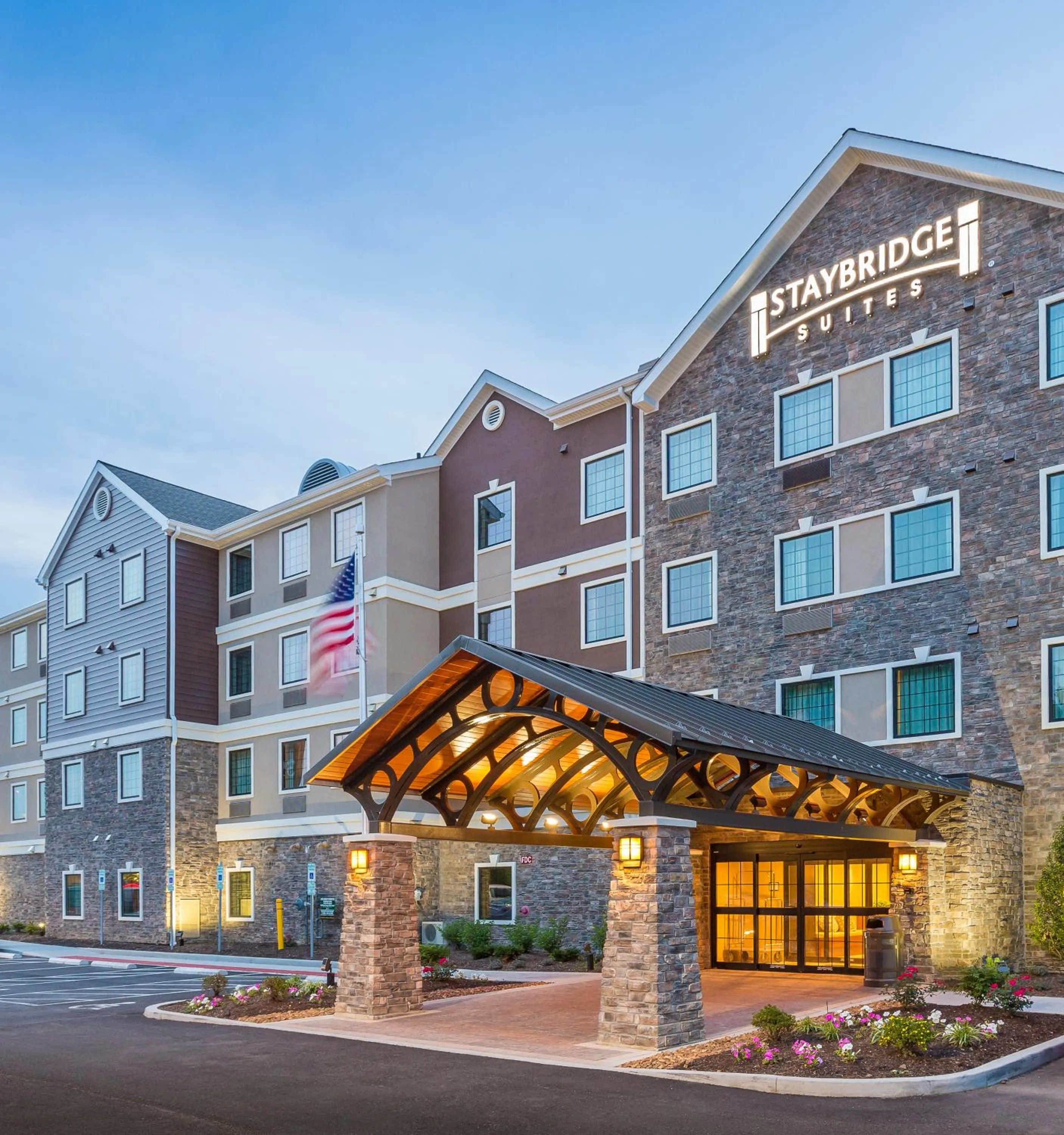 Property building in Staybridge Suites Canton by IHG