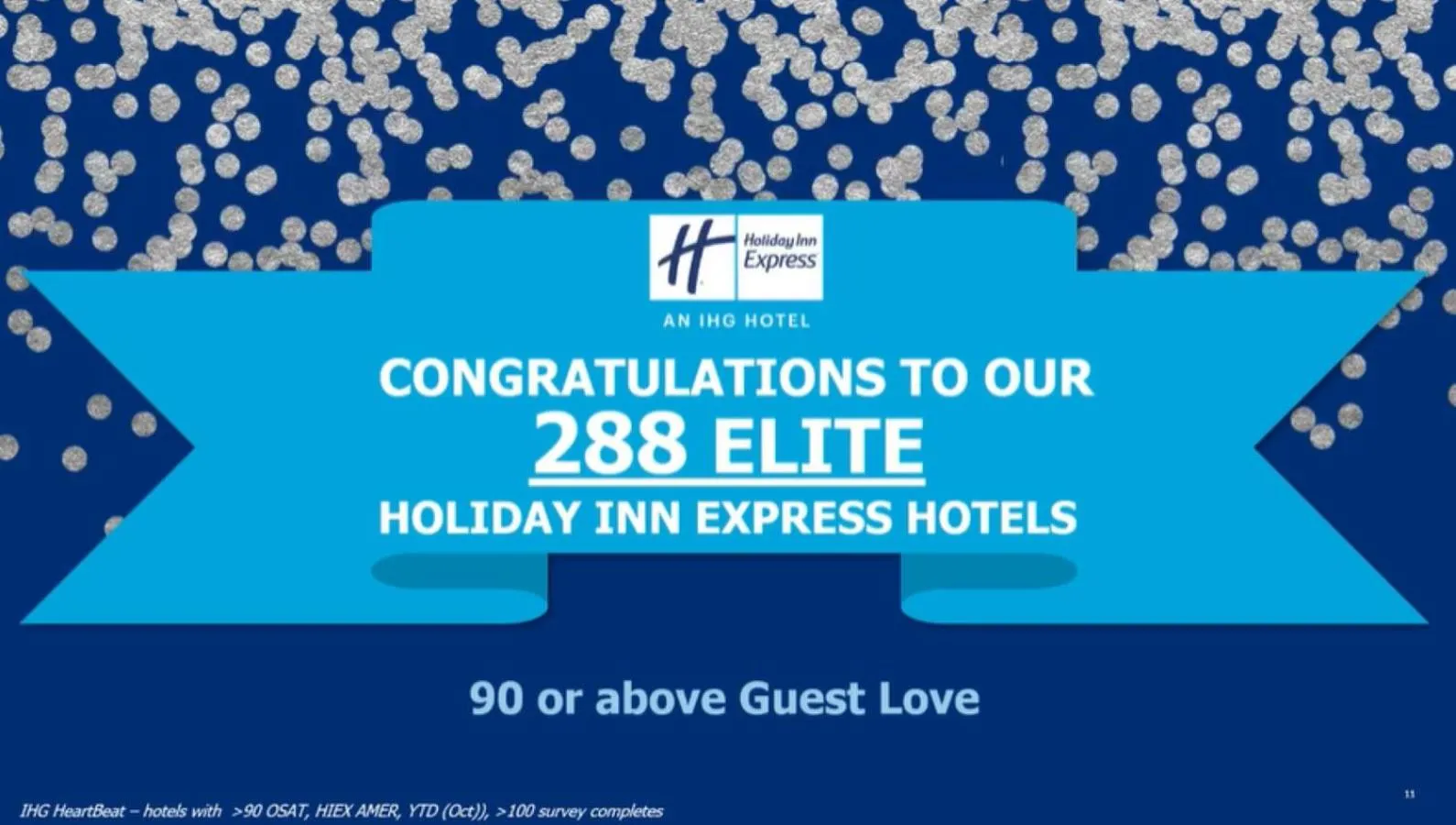 Certificate/Award in Holiday Inn Express Easton by IHG