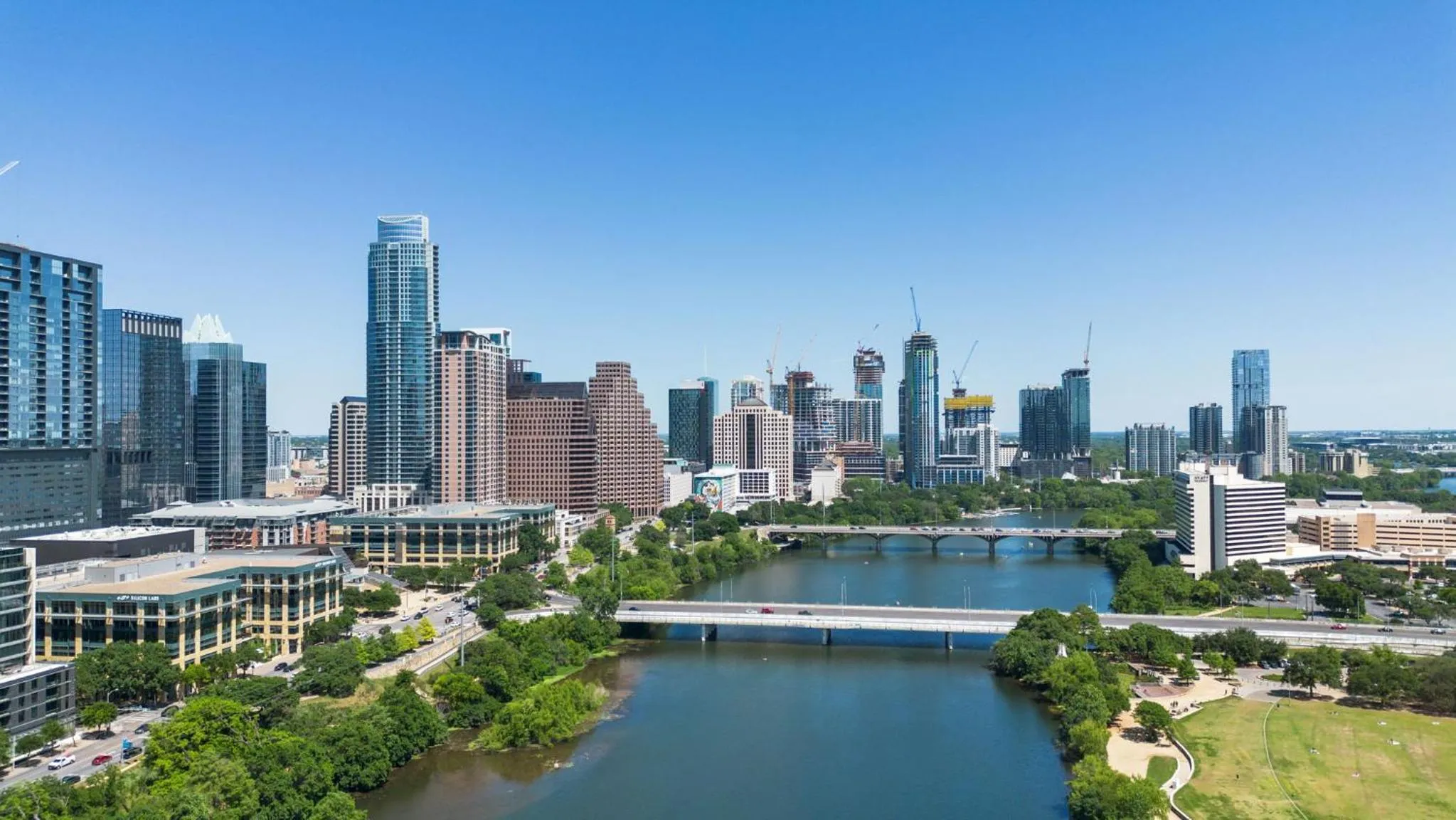 Natural landscape in Placemakr Downtown Austin