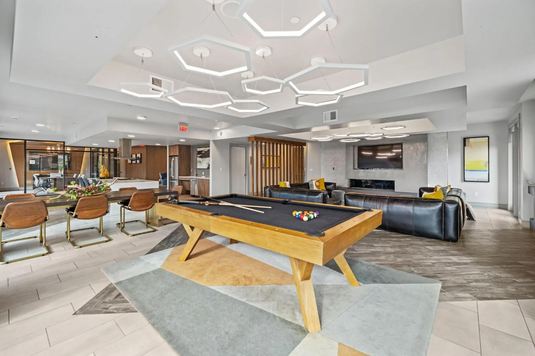 Billiard in Placemakr Downtown Austin