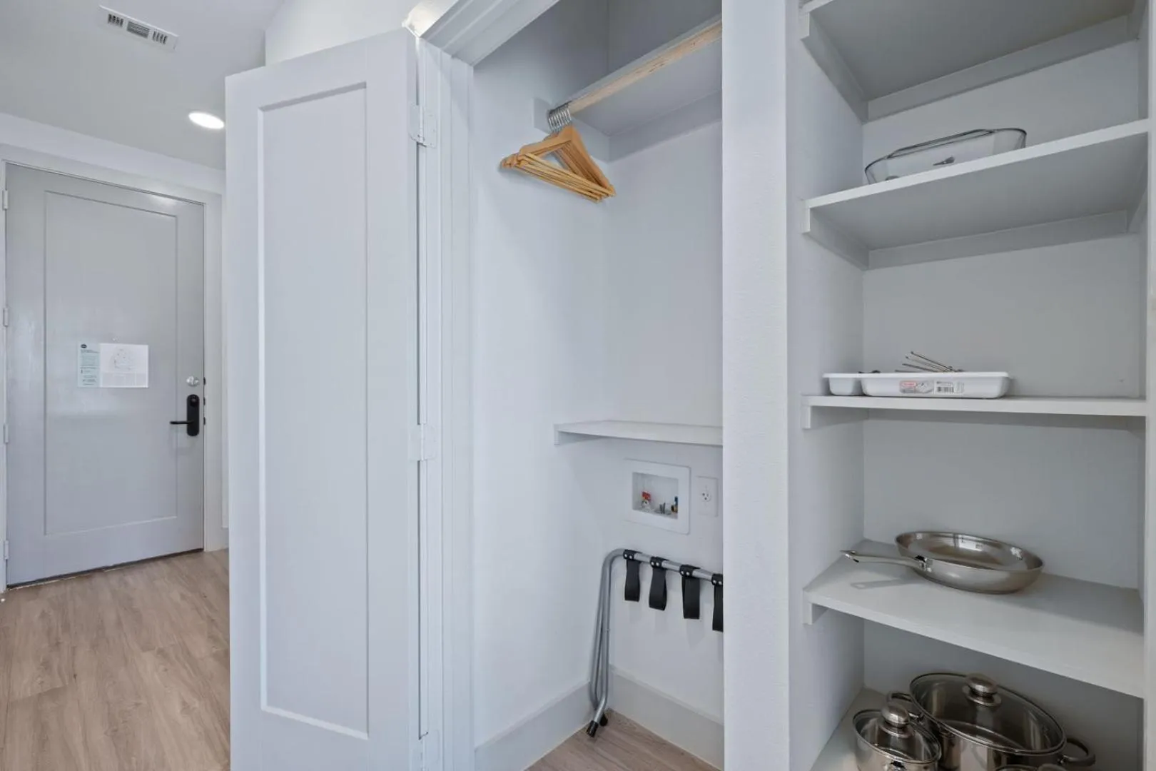 wardrobe in Placemakr Downtown Austin