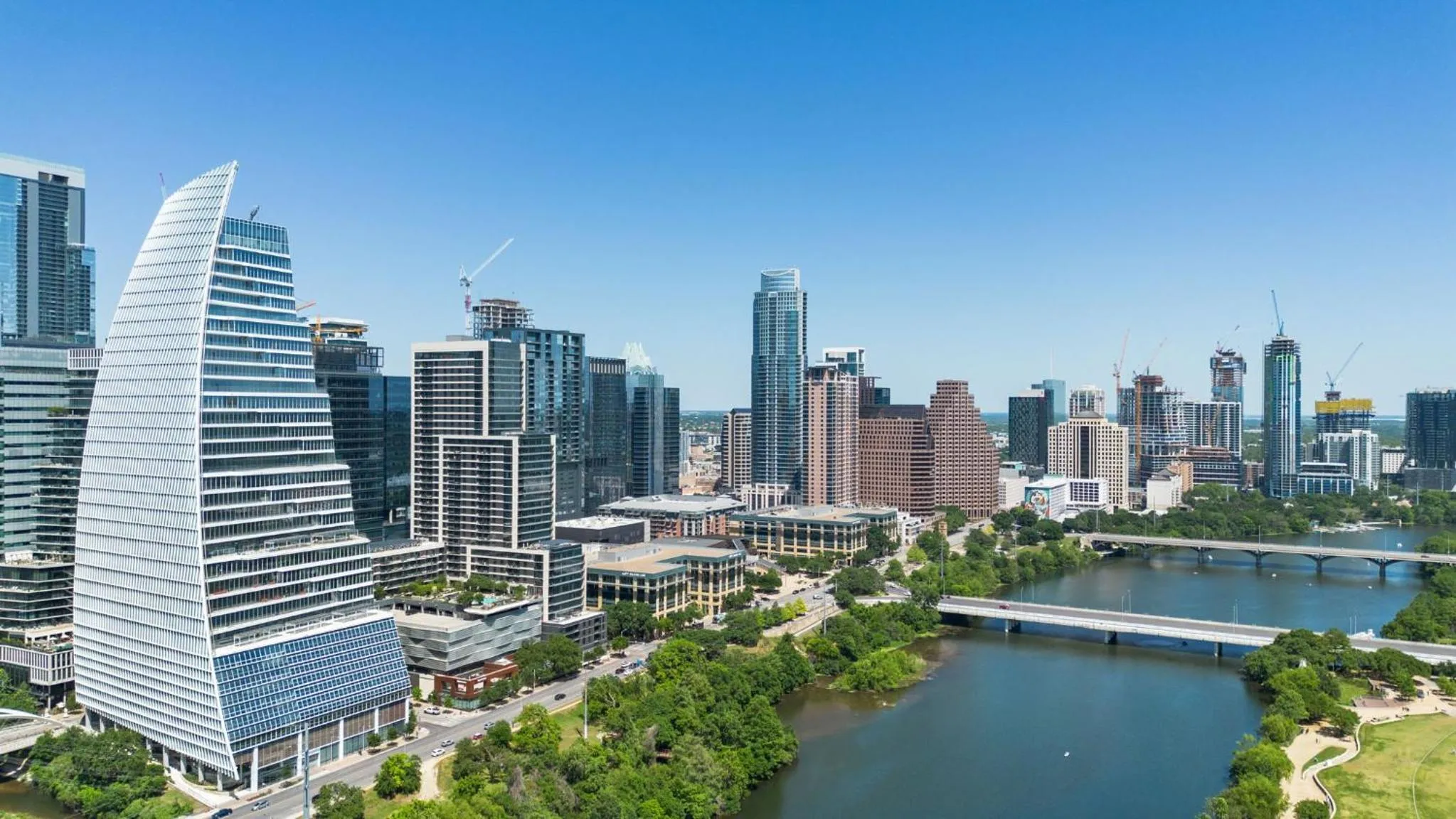 Natural landscape in Placemakr Downtown Austin