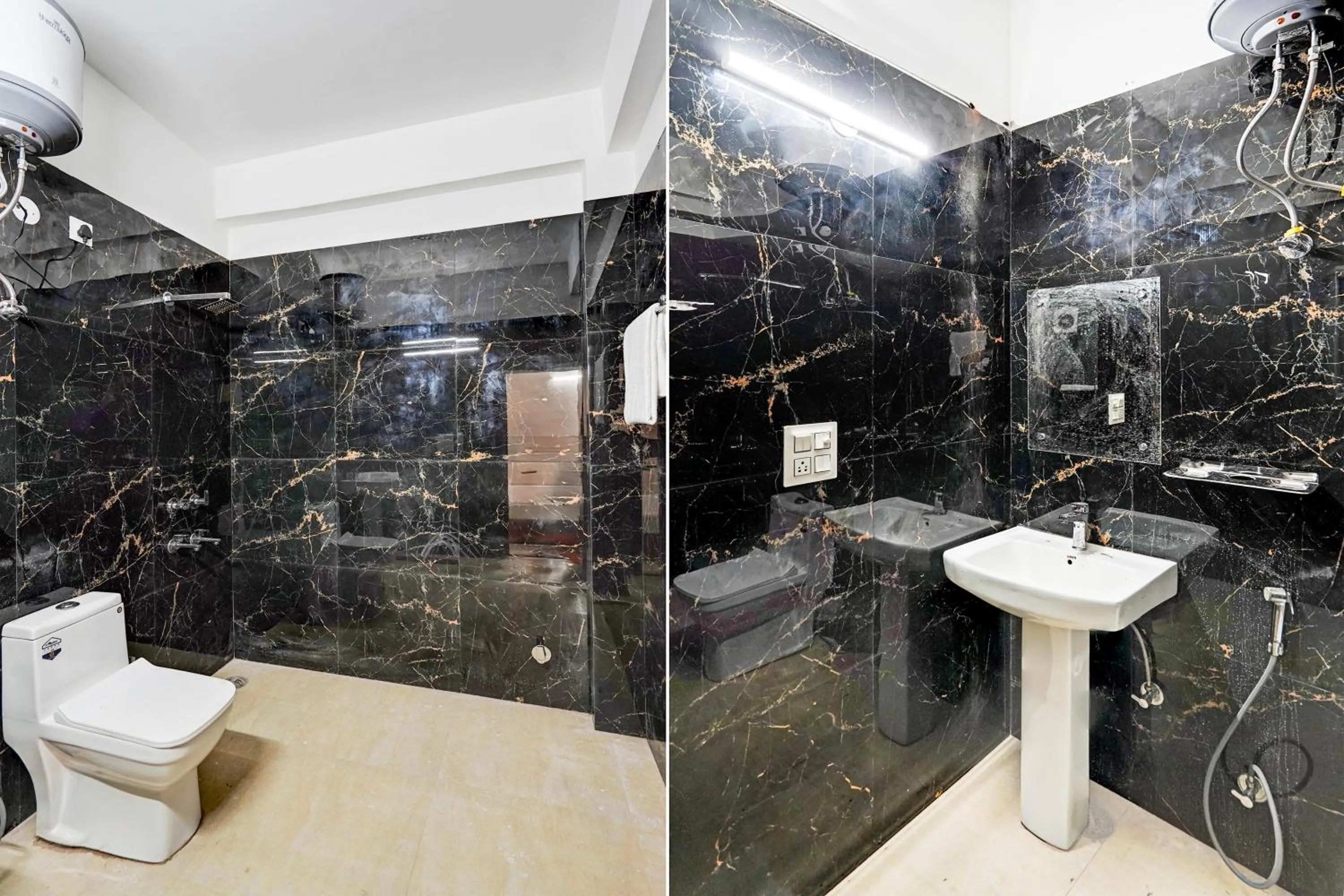 Bathroom in Townhouse Sector 86 Near Sector 83 Metro Station