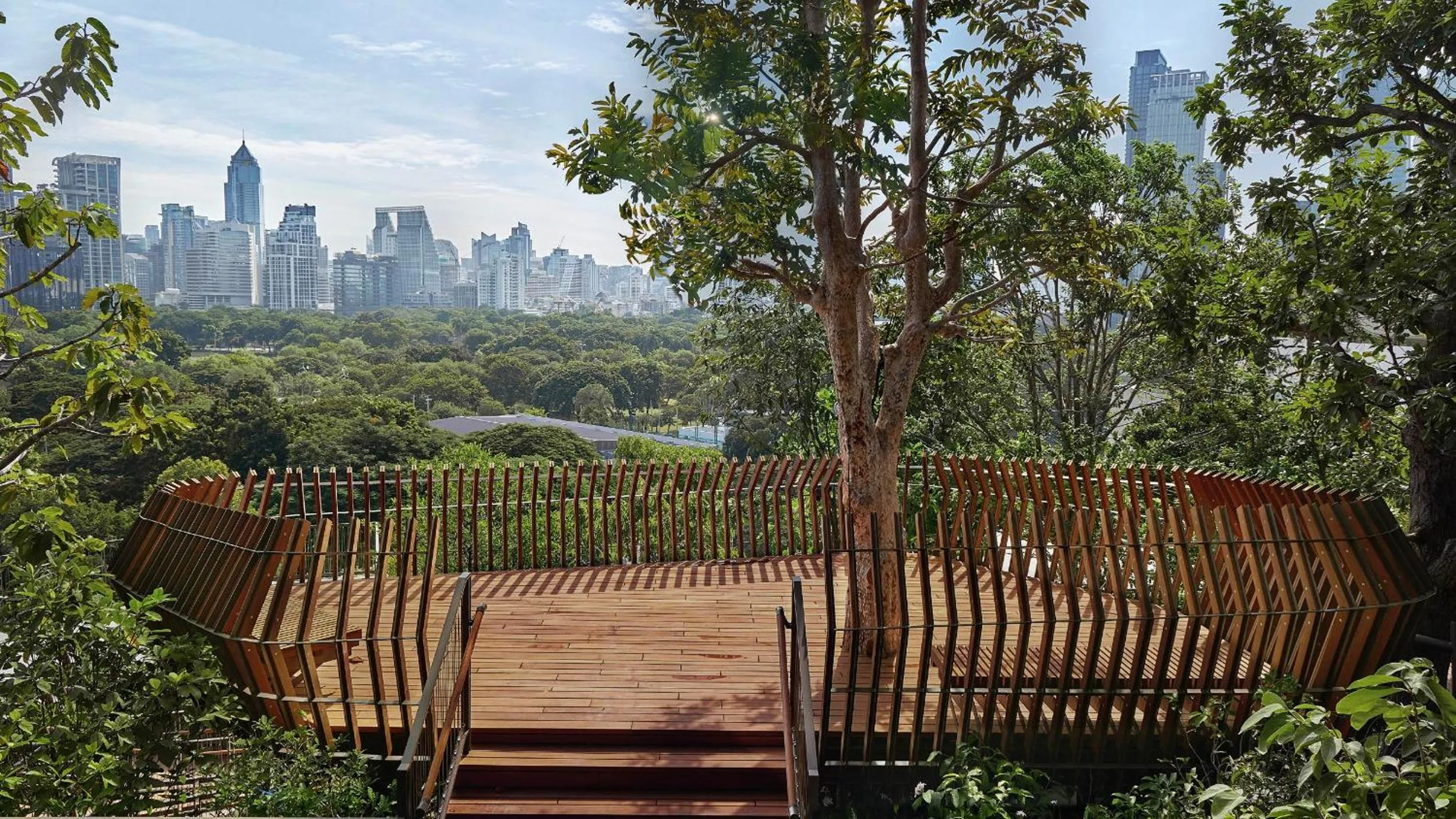 Garden in Dusit Thani Bangkok