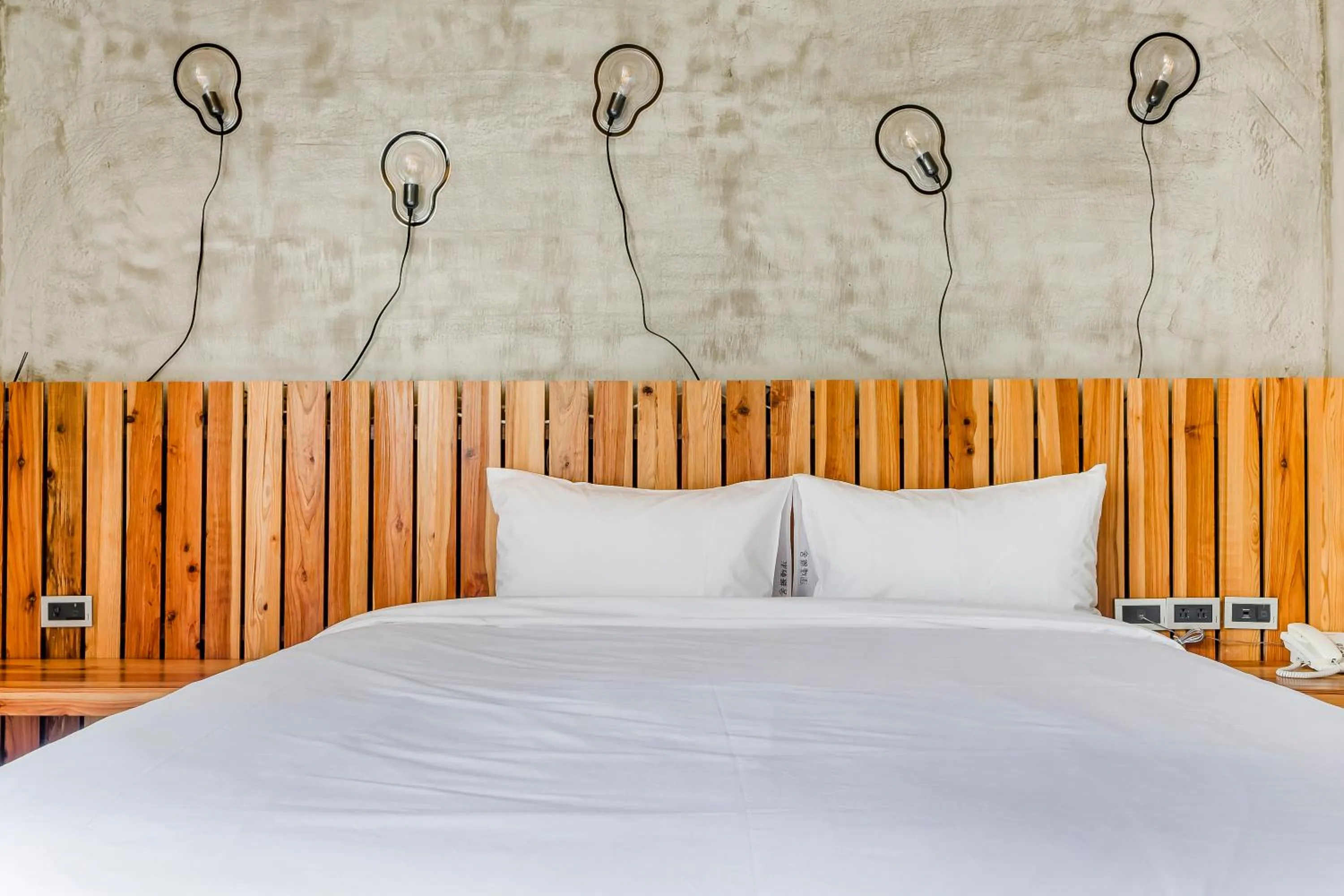 Bed in Han Yan Hill Hotel