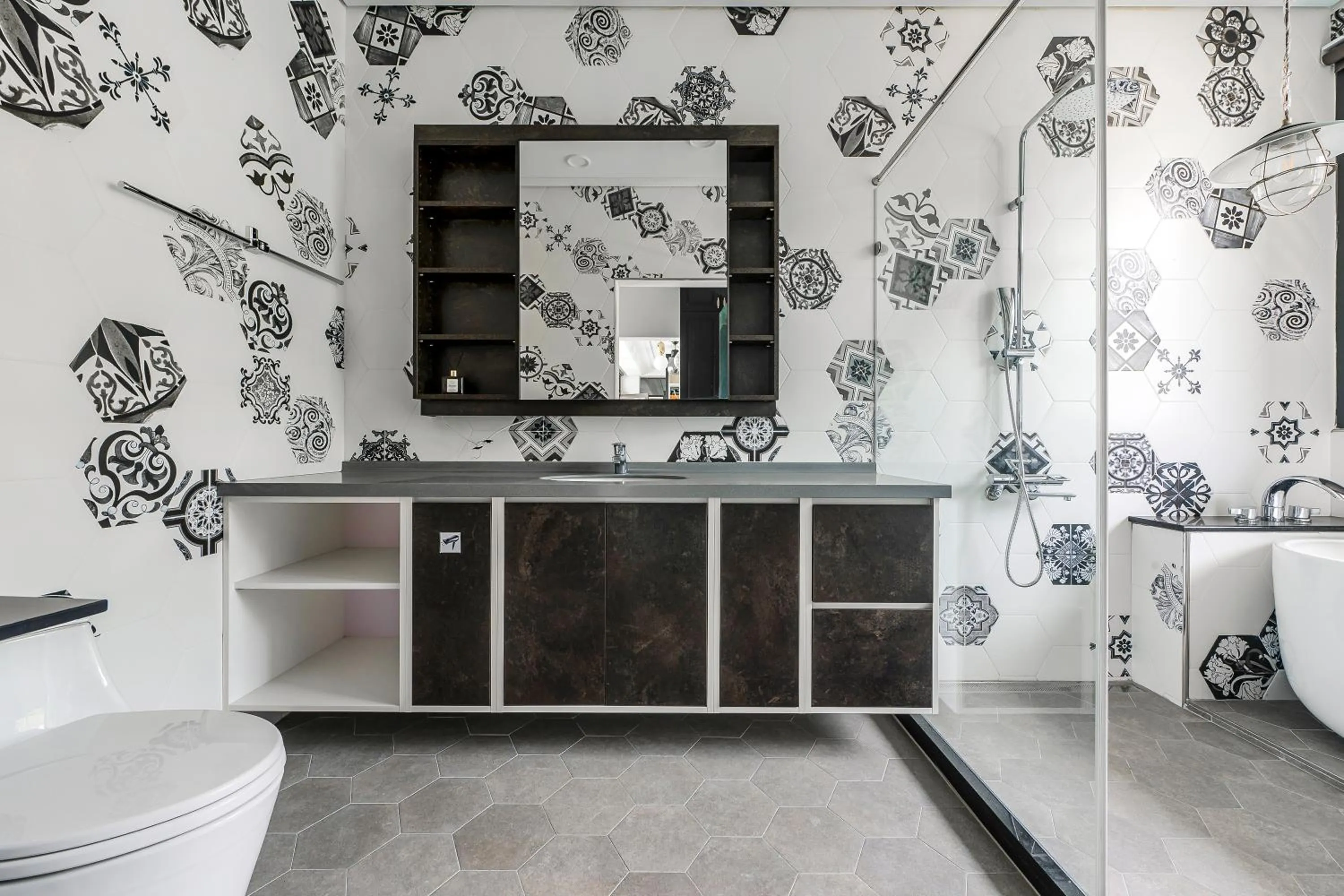 Bathroom in Han Yan Hill Hotel