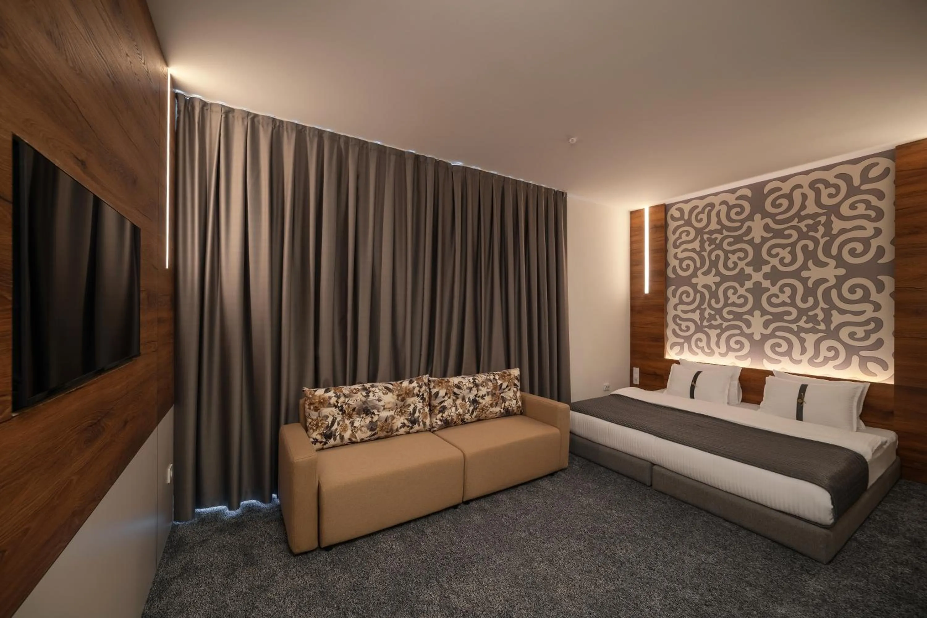 Bed in Duo Hotel by Futuro