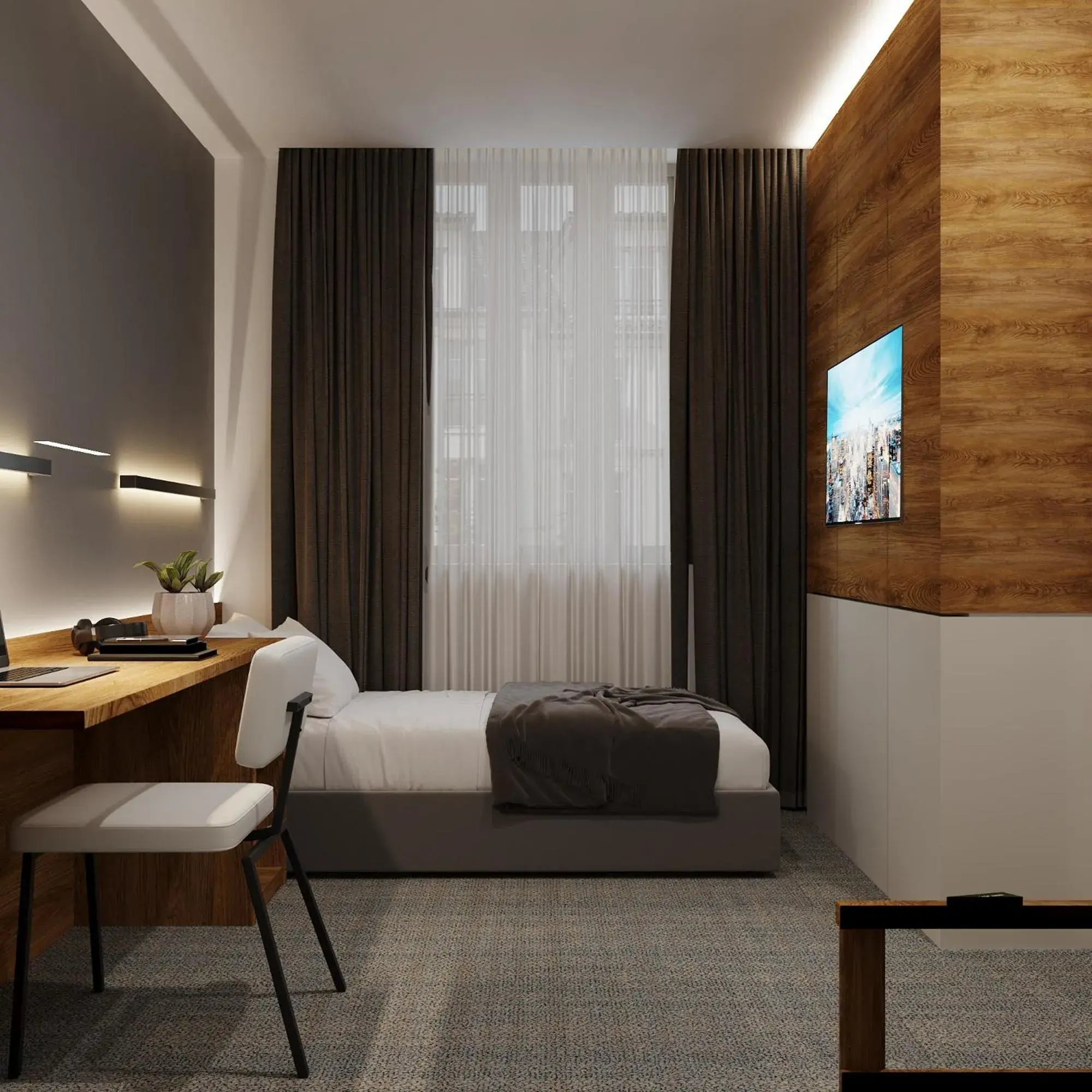 Economy Single Room - single occupancy in Duo Hotel by Futuro Economy Single Room - single occupancy in Duo Hotel by Futuro