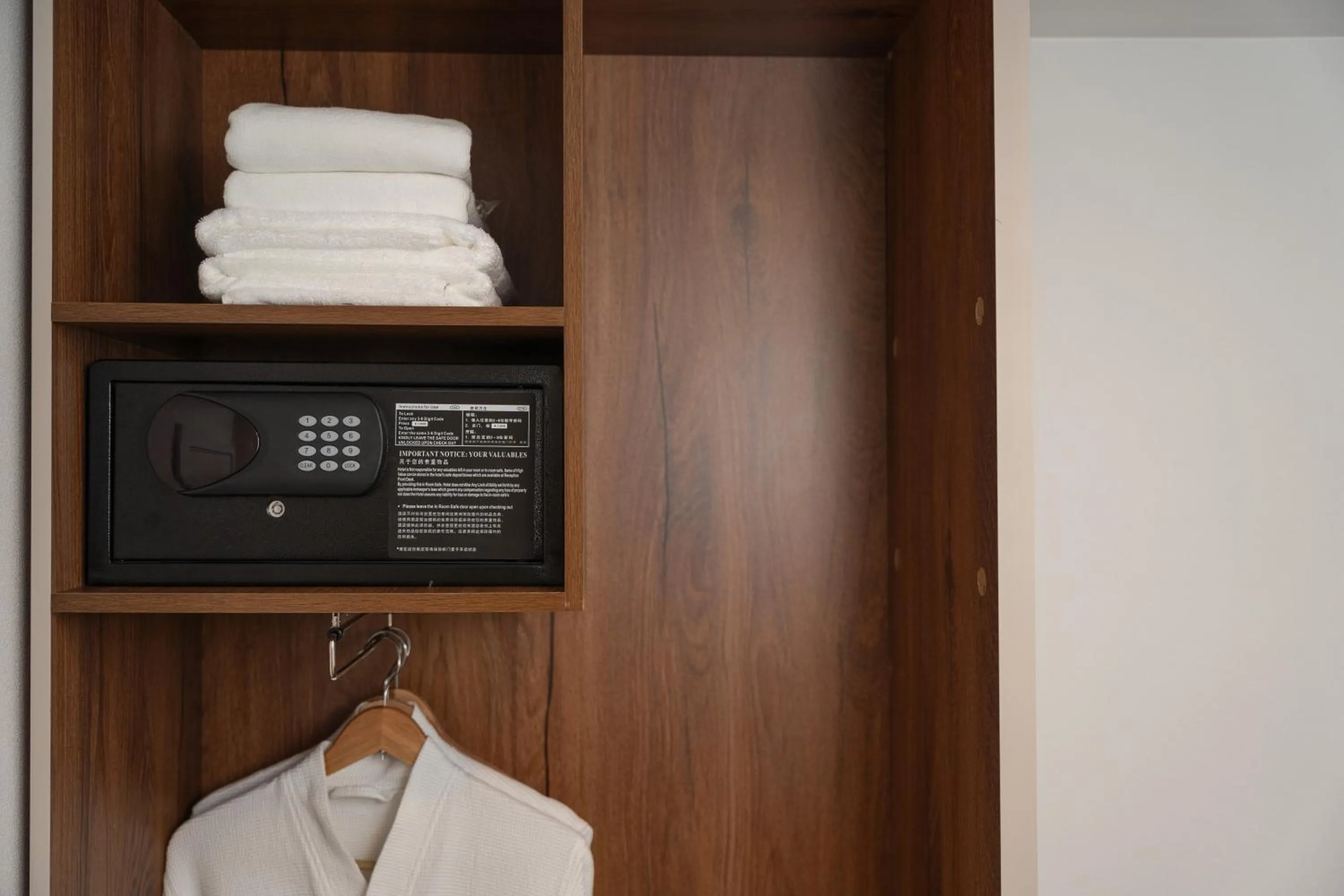 safe in Duo Hotel by Futuro