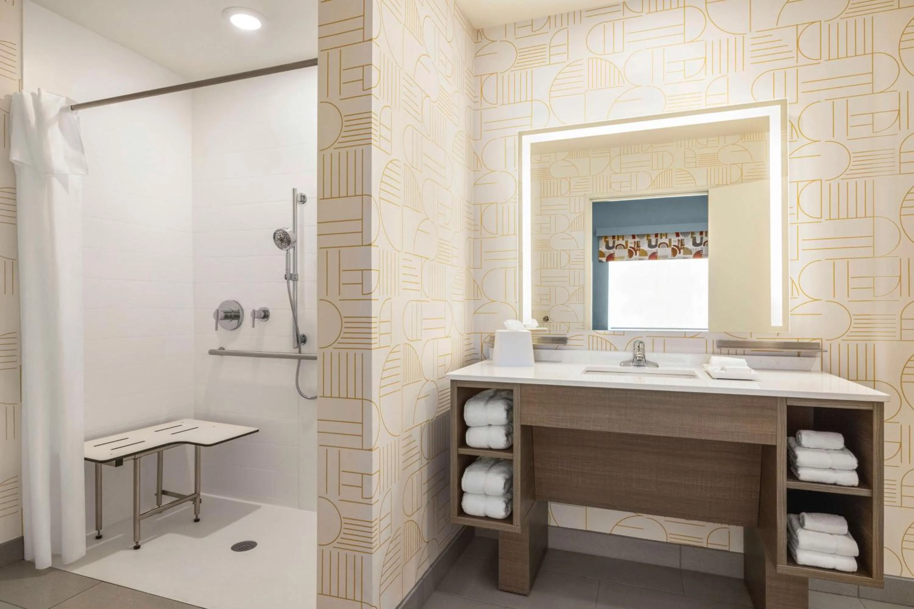 Bathroom in Home2 Suites Livingston Yellowstone