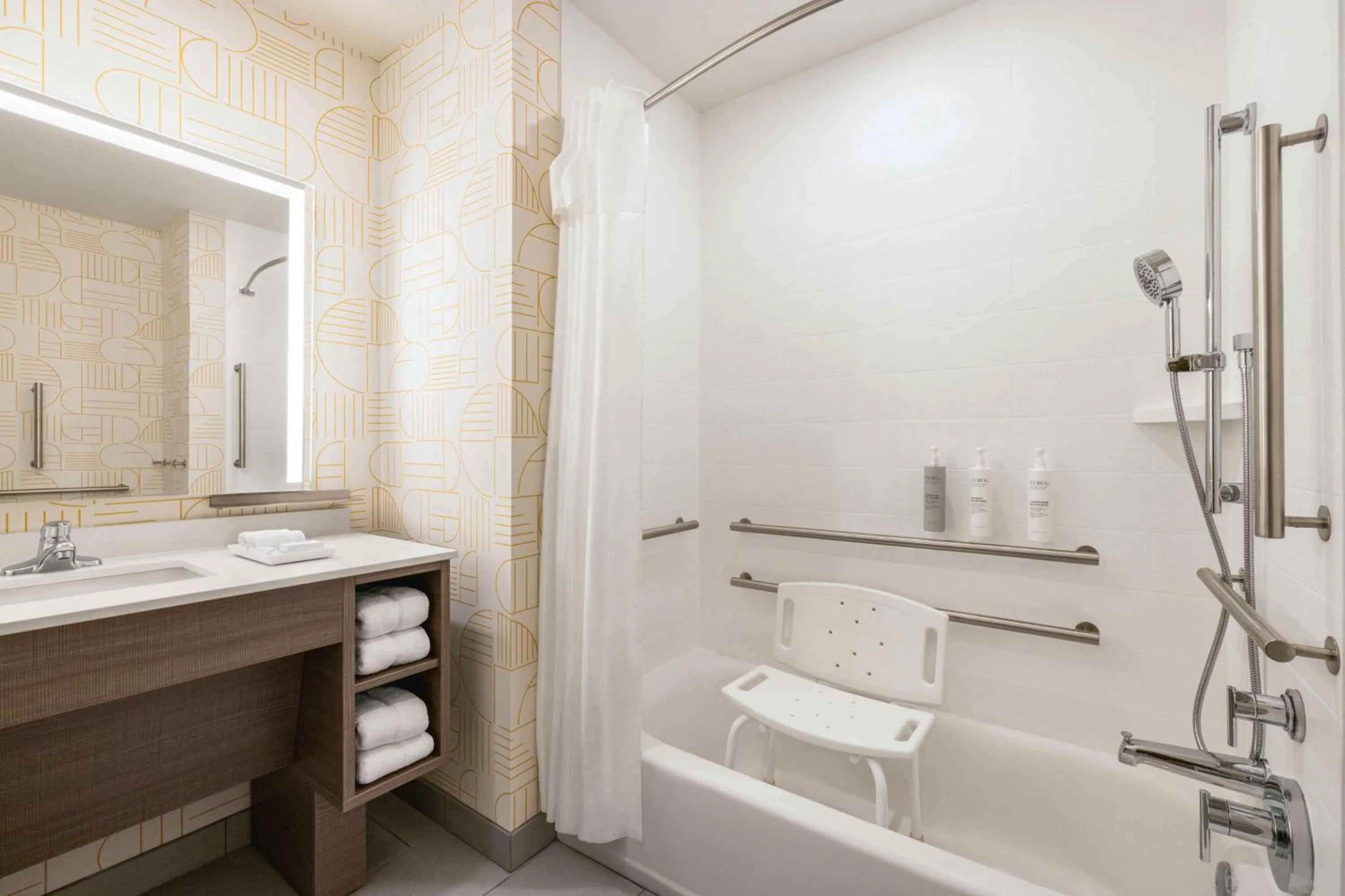 Bathroom in Home2 Suites Livingston Yellowstone